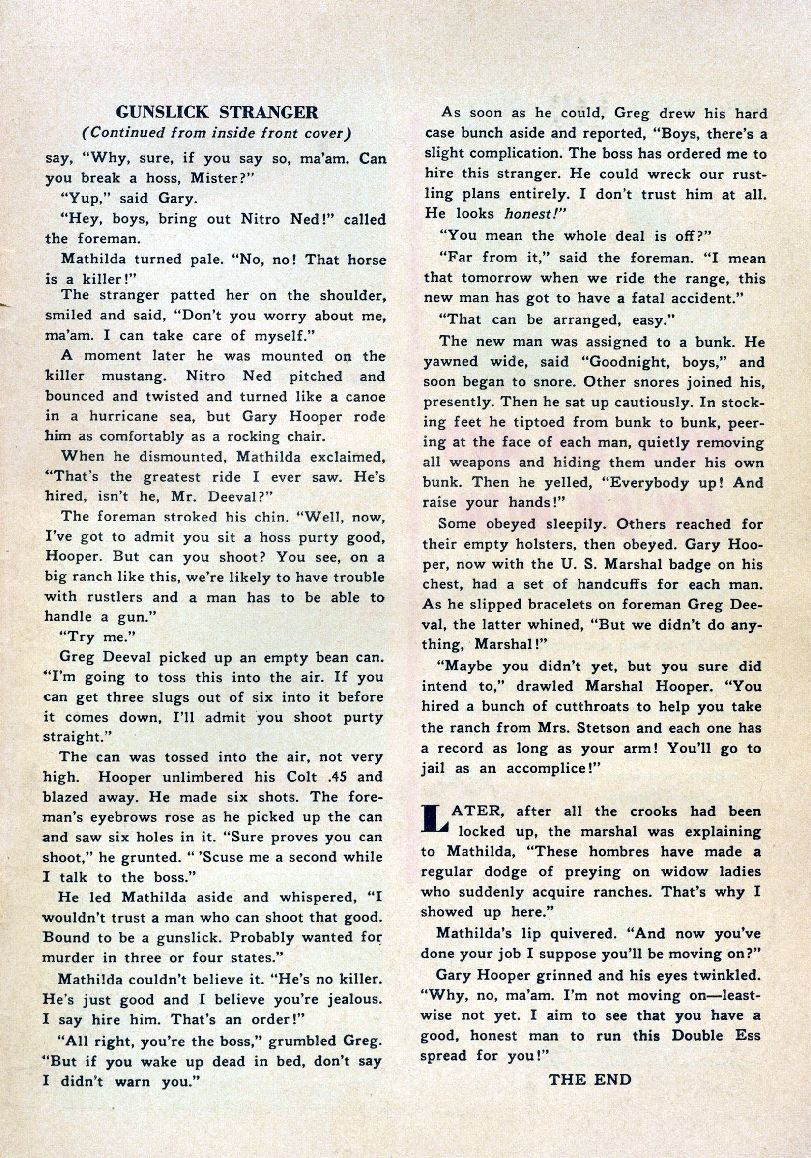 Read online Tex Ritter Western comic -  Issue #18 - 35