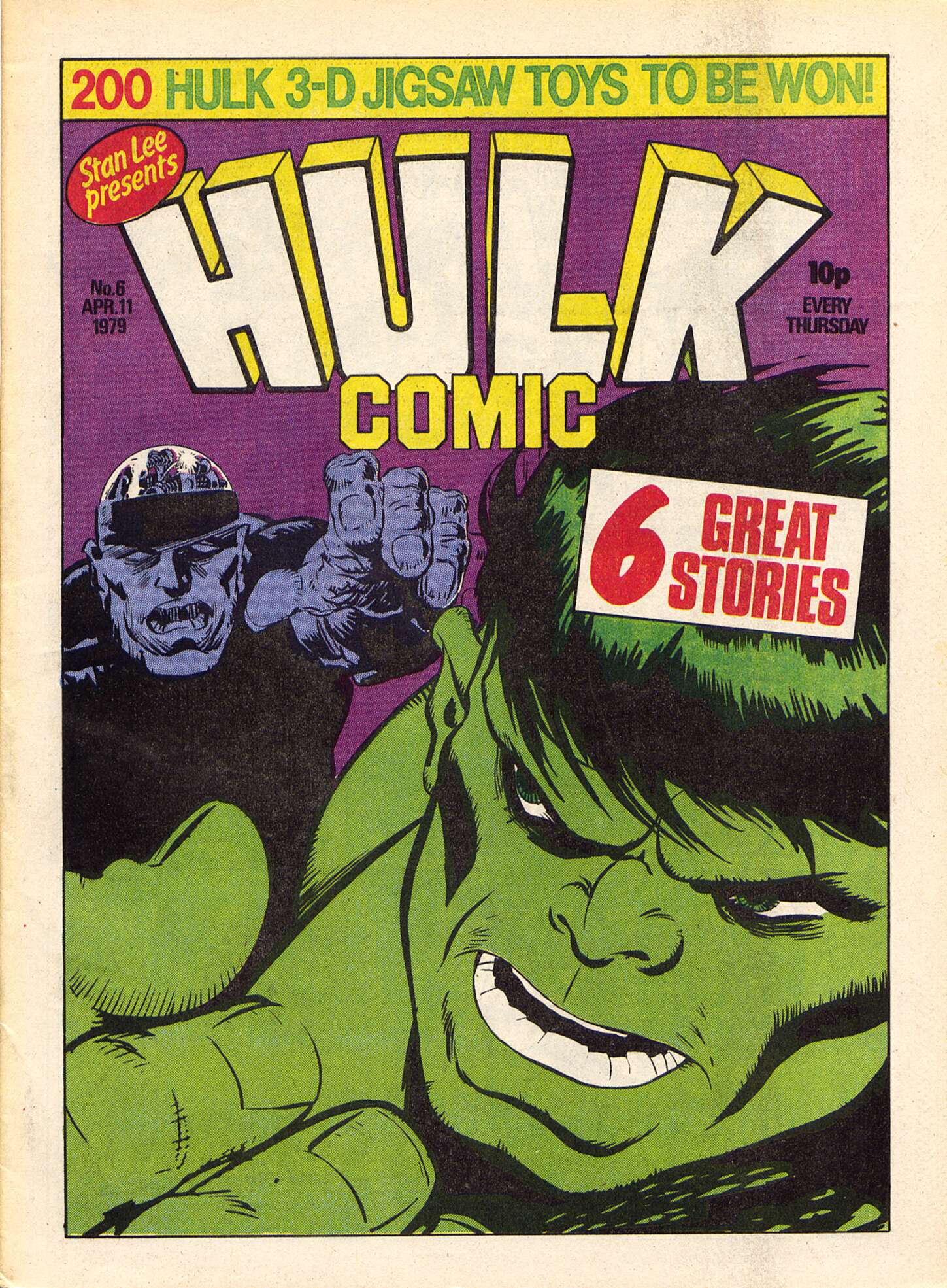 Read online Hulk Comic comic -  Issue #6 - 1