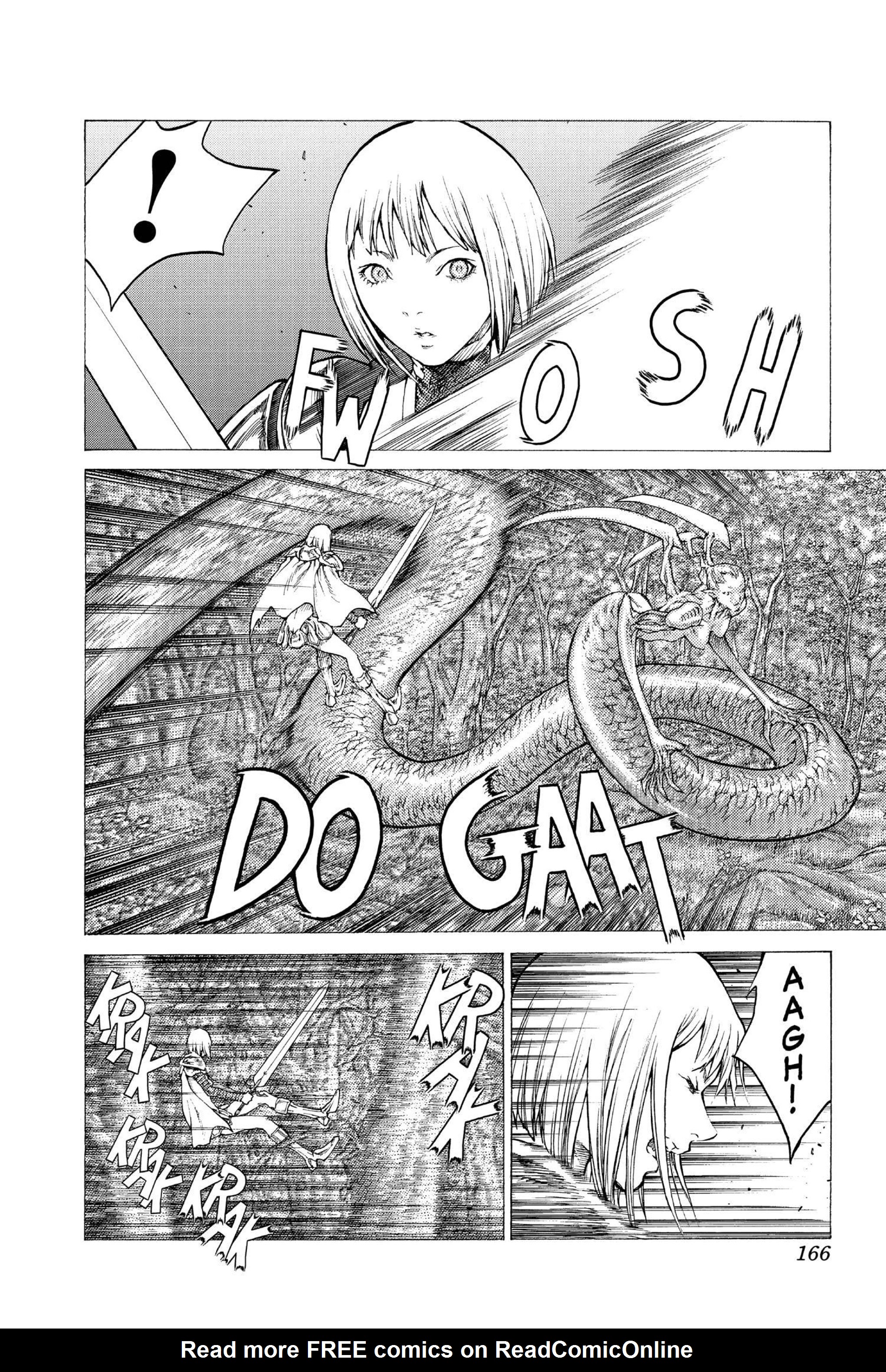 Read online Claymore comic -  Issue #7 - 154