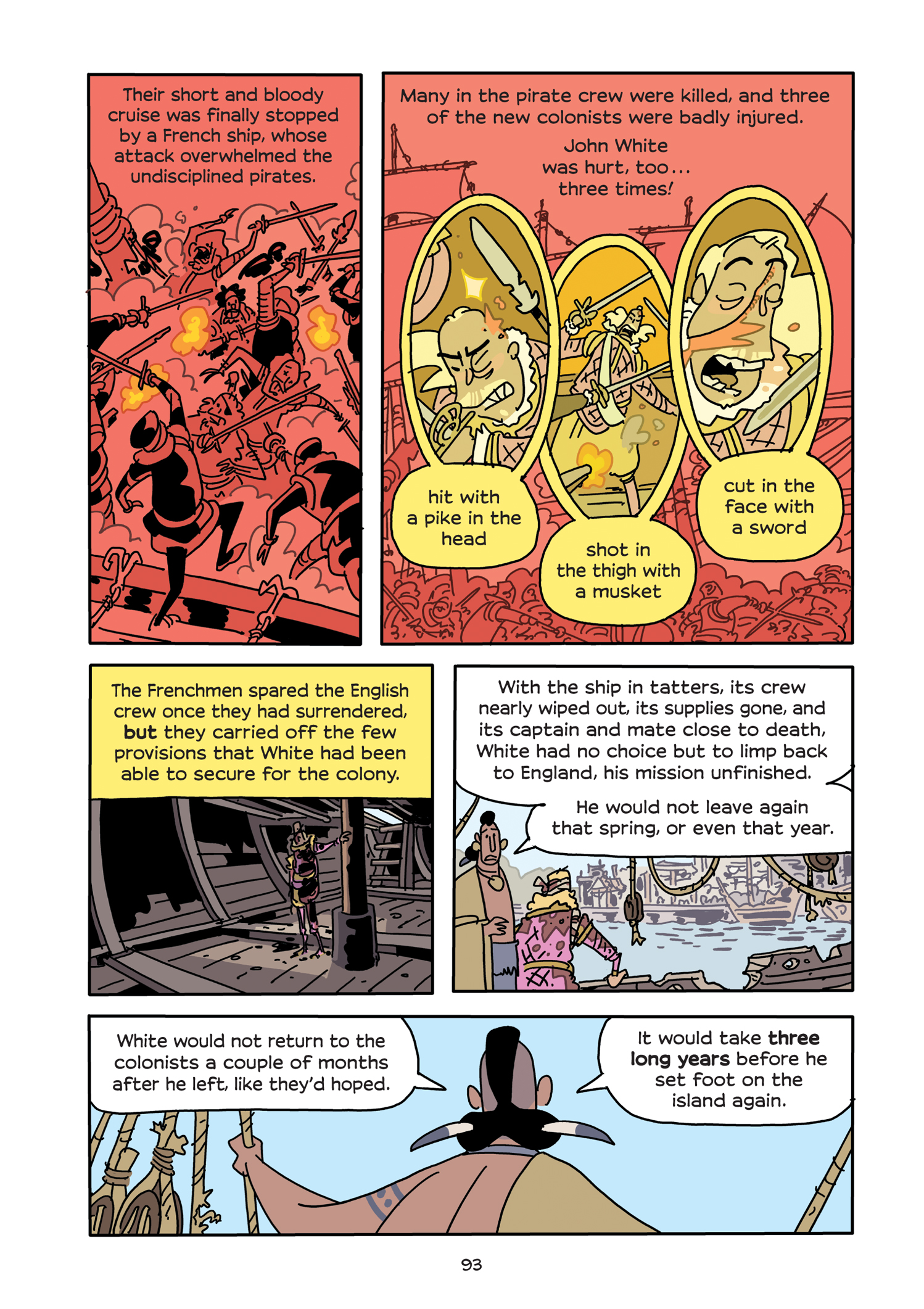 Read online History Comics comic -  Issue # The Roanoke Colony - Americas First Mystery - 98