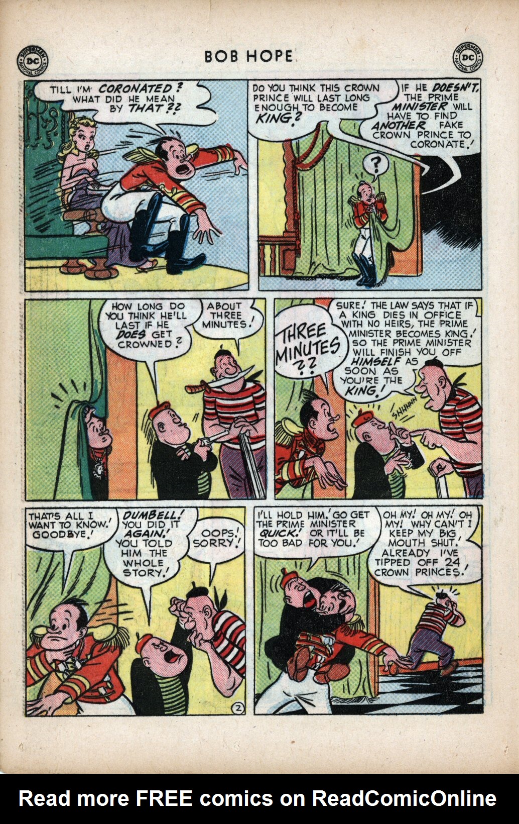 Read online The Adventures of Bob Hope comic -  Issue #11 - 24