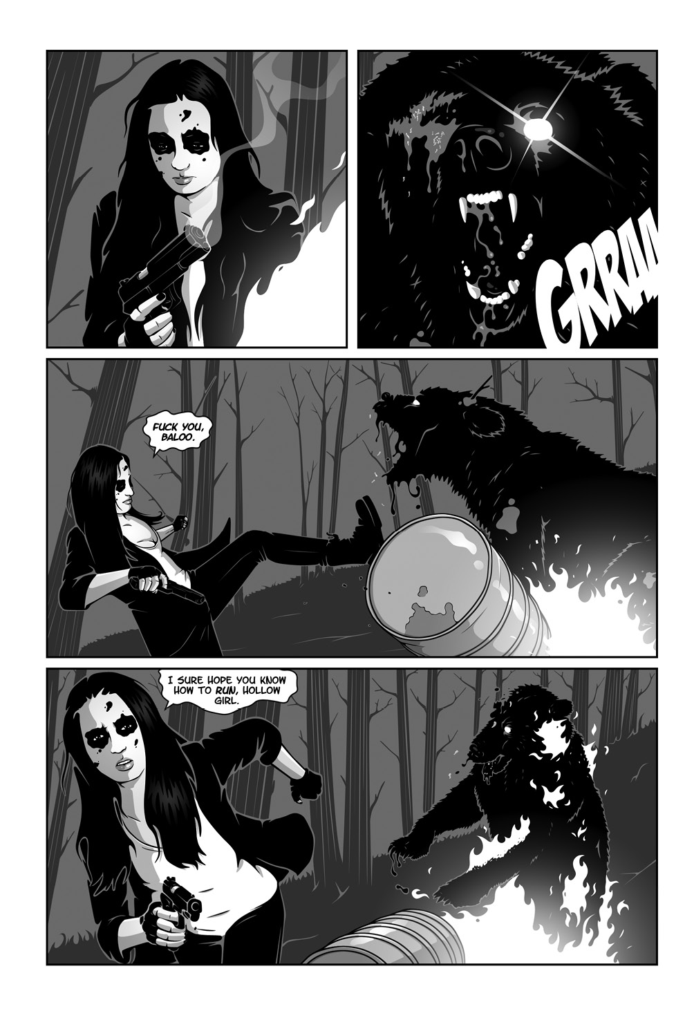 Read online Hollow Girl comic -  Issue #8 - 43