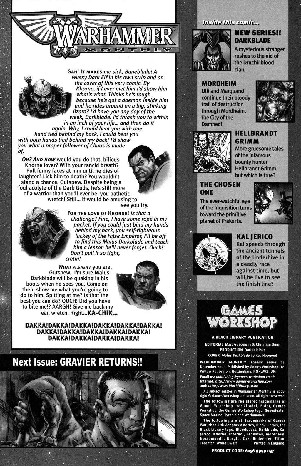 Read online Warhammer Monthly comic -  Issue #37 - 2