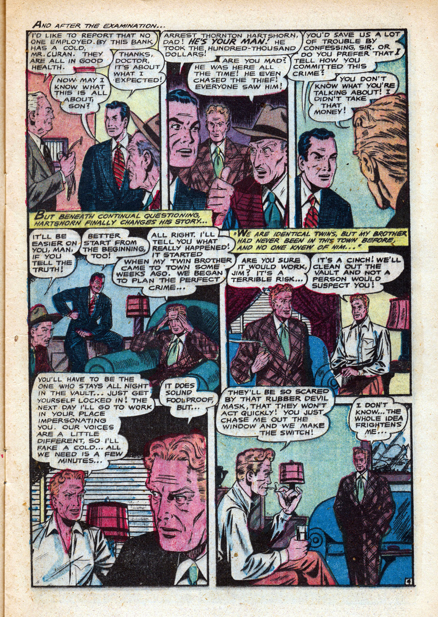 Read online Haunted Thrills comic -  Issue #14 - 13