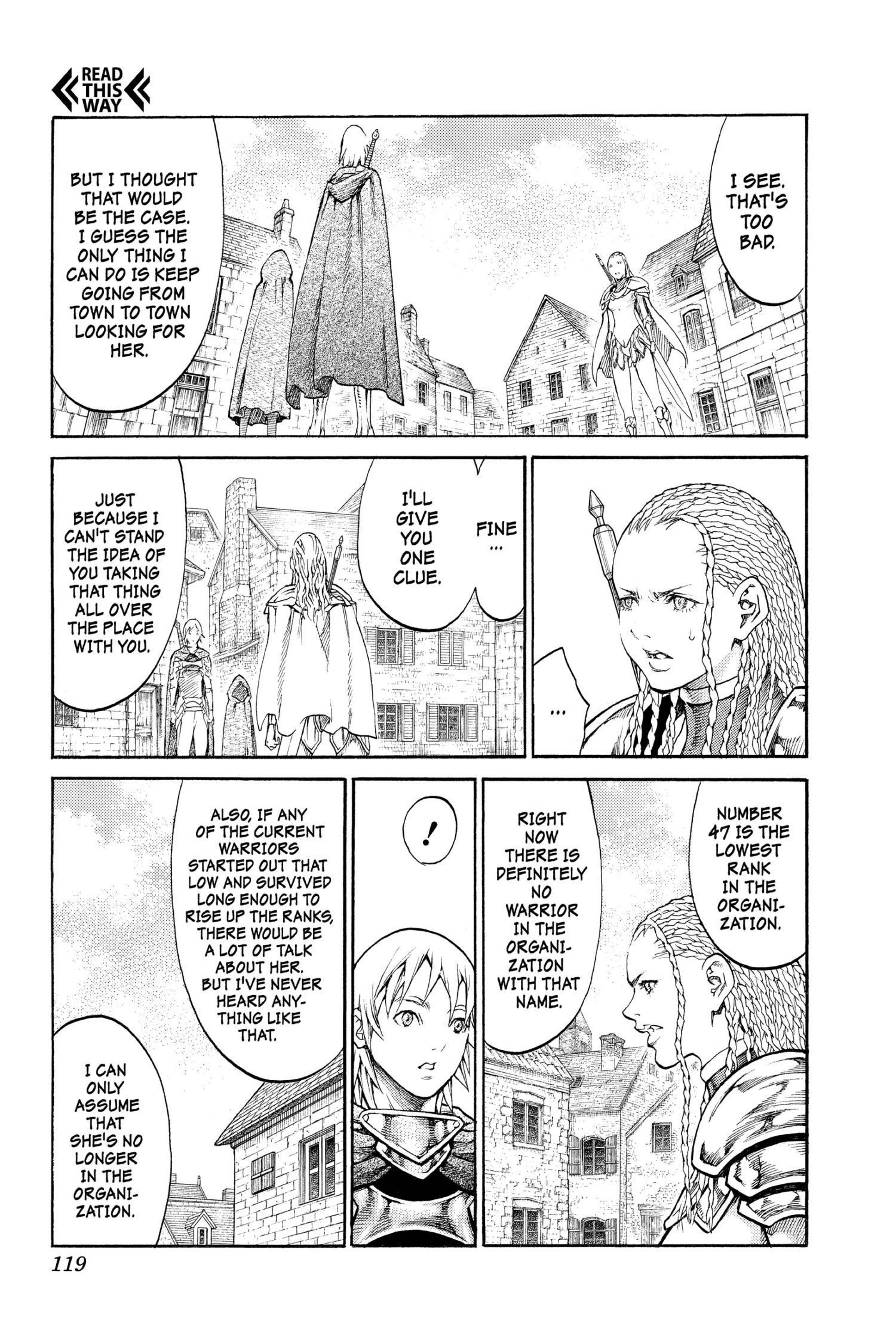 Read online Claymore comic -  Issue #15 - 105