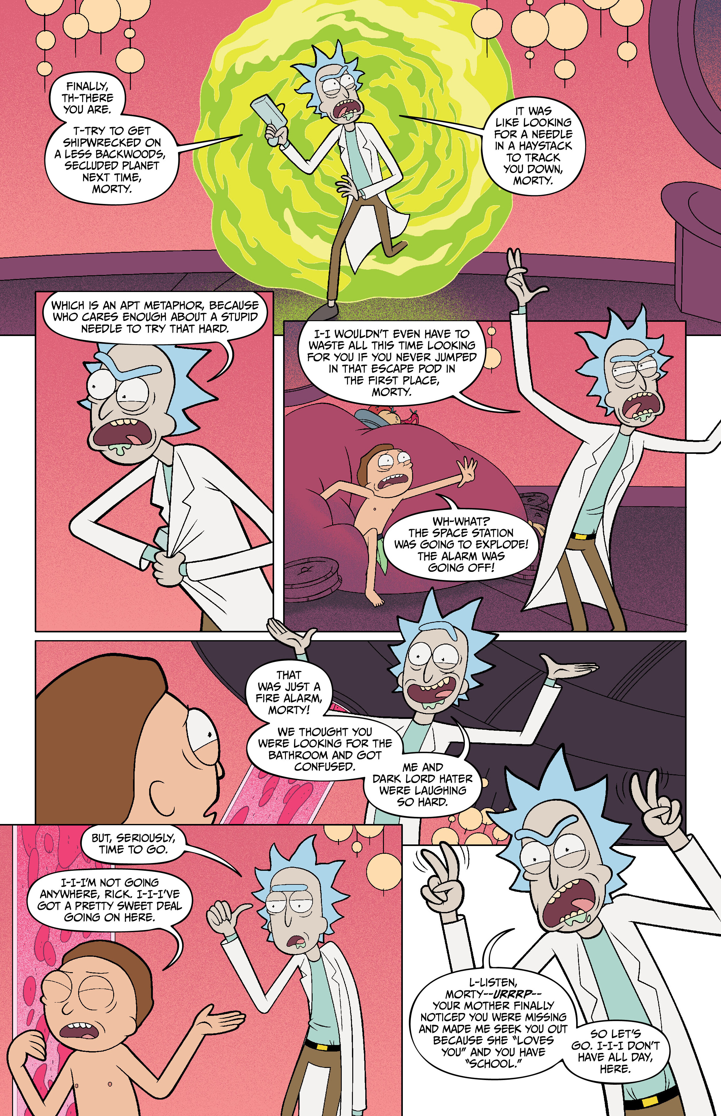 Read online Rick and Morty Deluxe Edition comic -  Issue # TPB 8 (Part 1) - 44