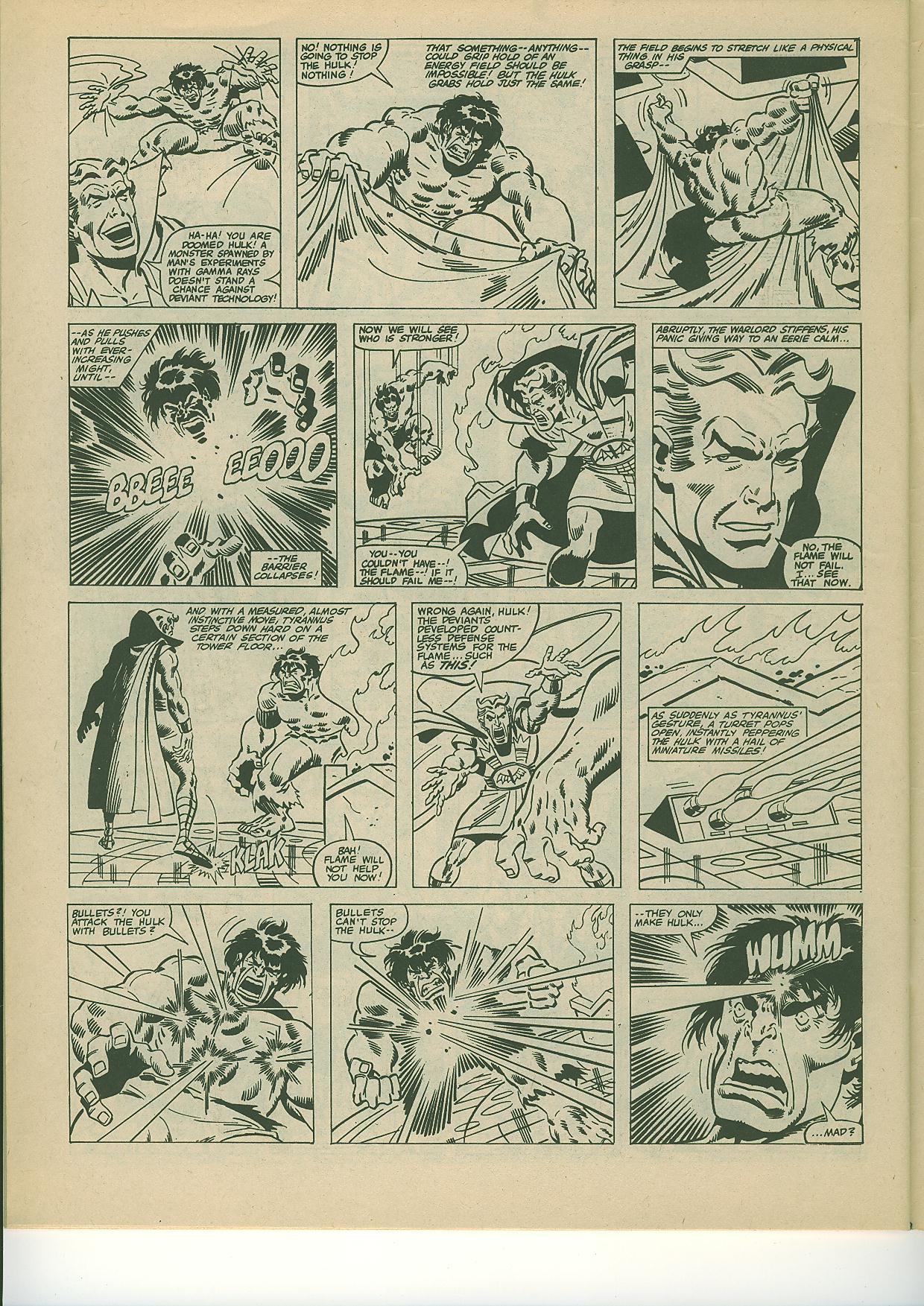 Read online The Incredible Hulk Weekly comic -  Issue #49 - 30
