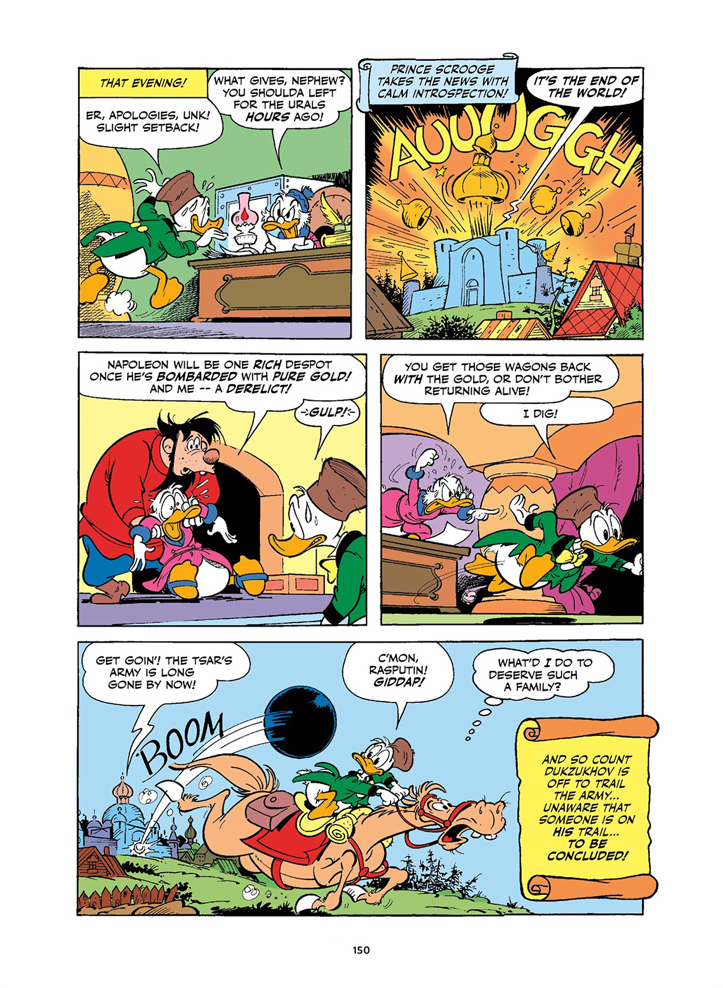 Read online Uncle Scrooge and Donald Duck in Les Misérables and War and Peace comic -  Issue # TPB (Part 2) - 50