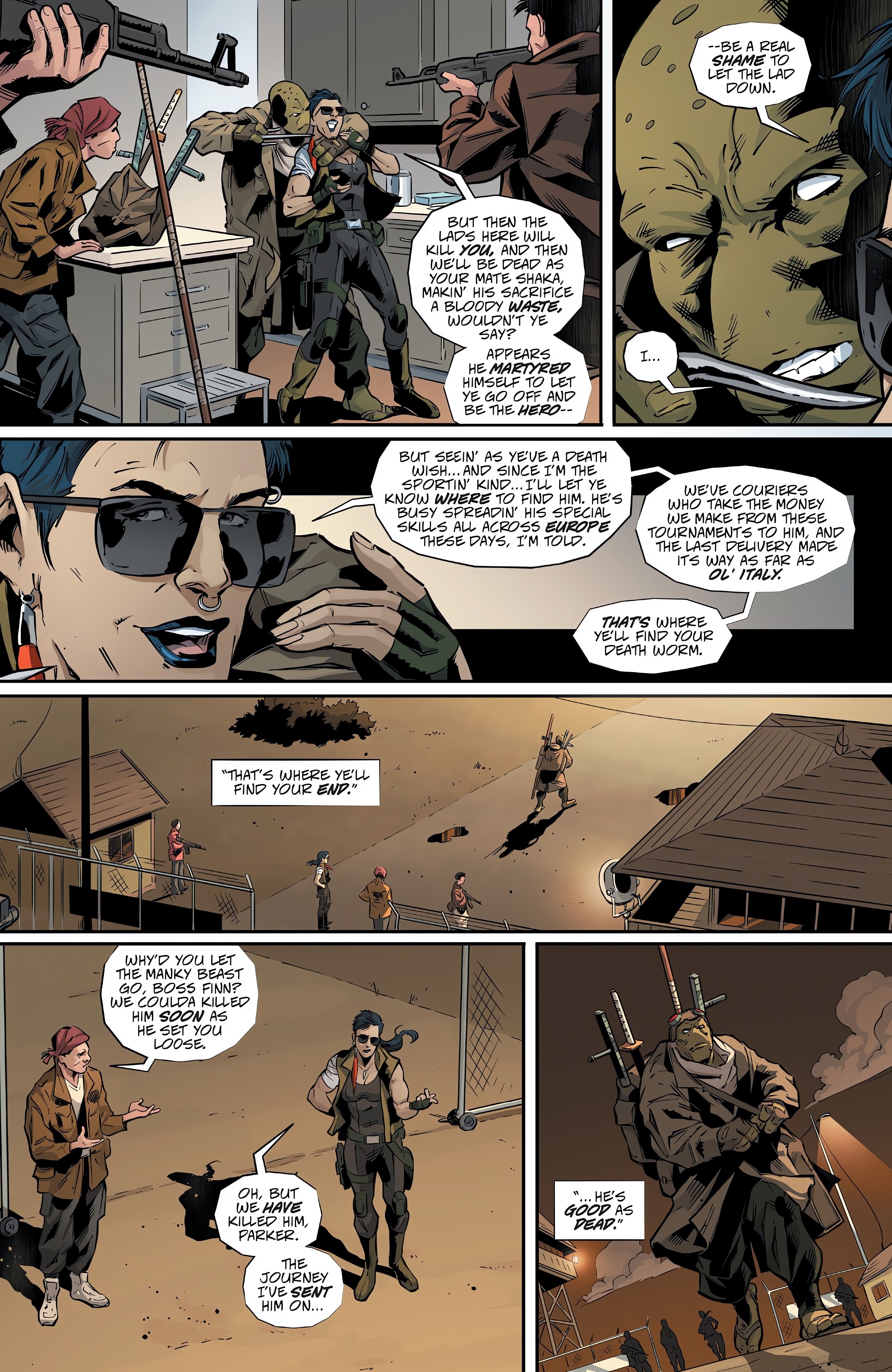 Read online Teenage Mutant Ninja Turtles: The Last Ronin - The Lost Years comic -  Issue #5 - 11