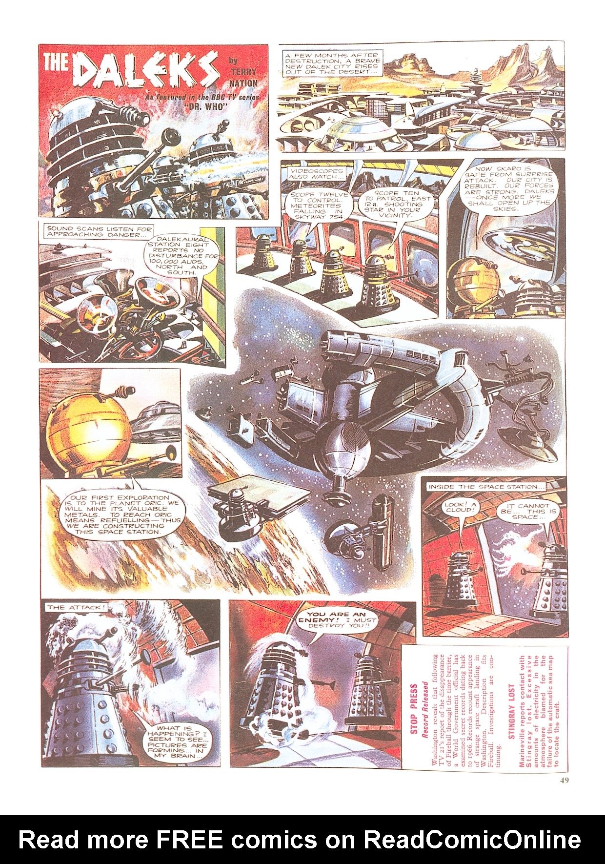 Read online Dalek Chronicles comic -  Issue # TPB - 49