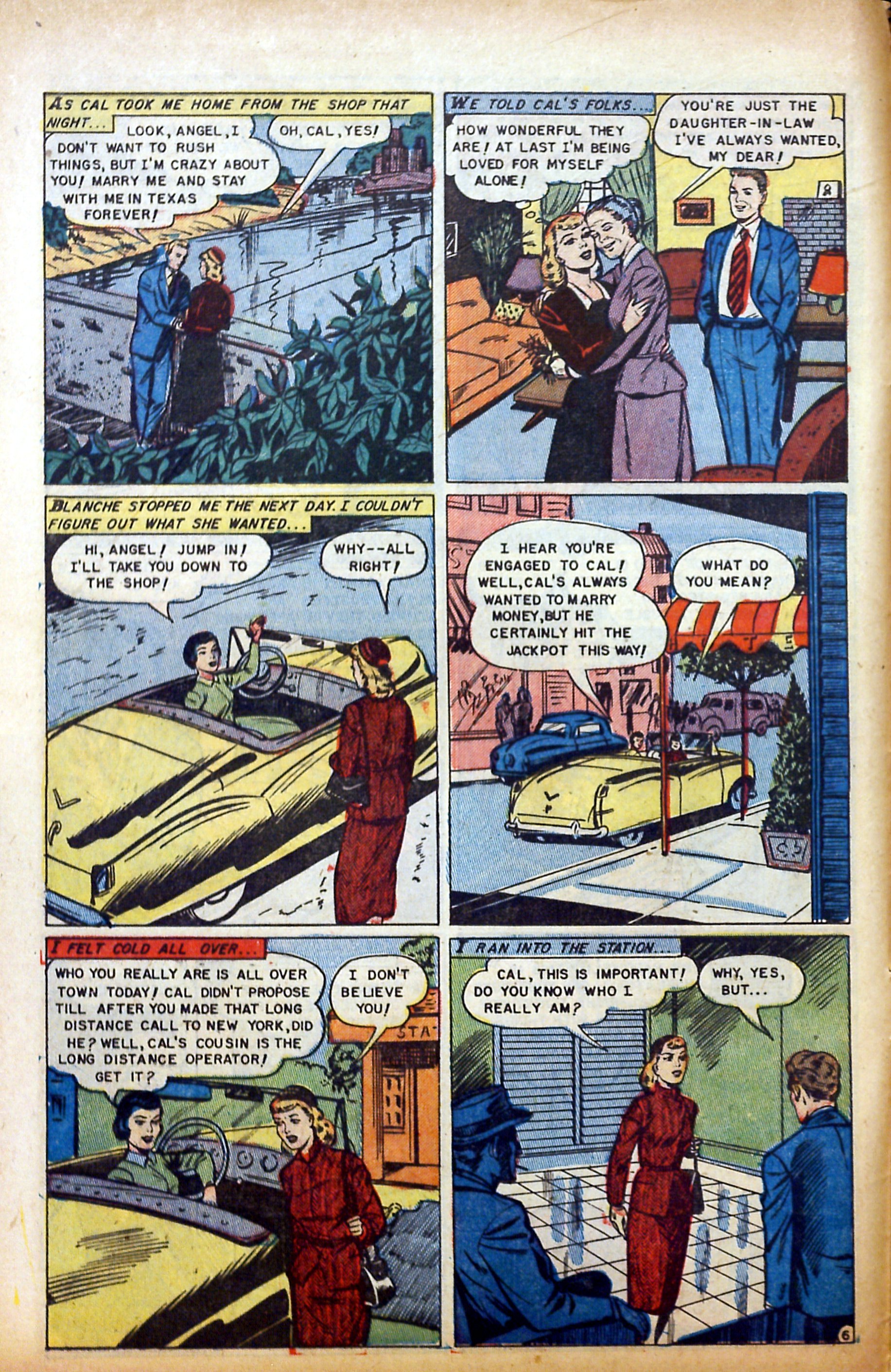 Read online Glamorous Romances comic -  Issue #65 - 8