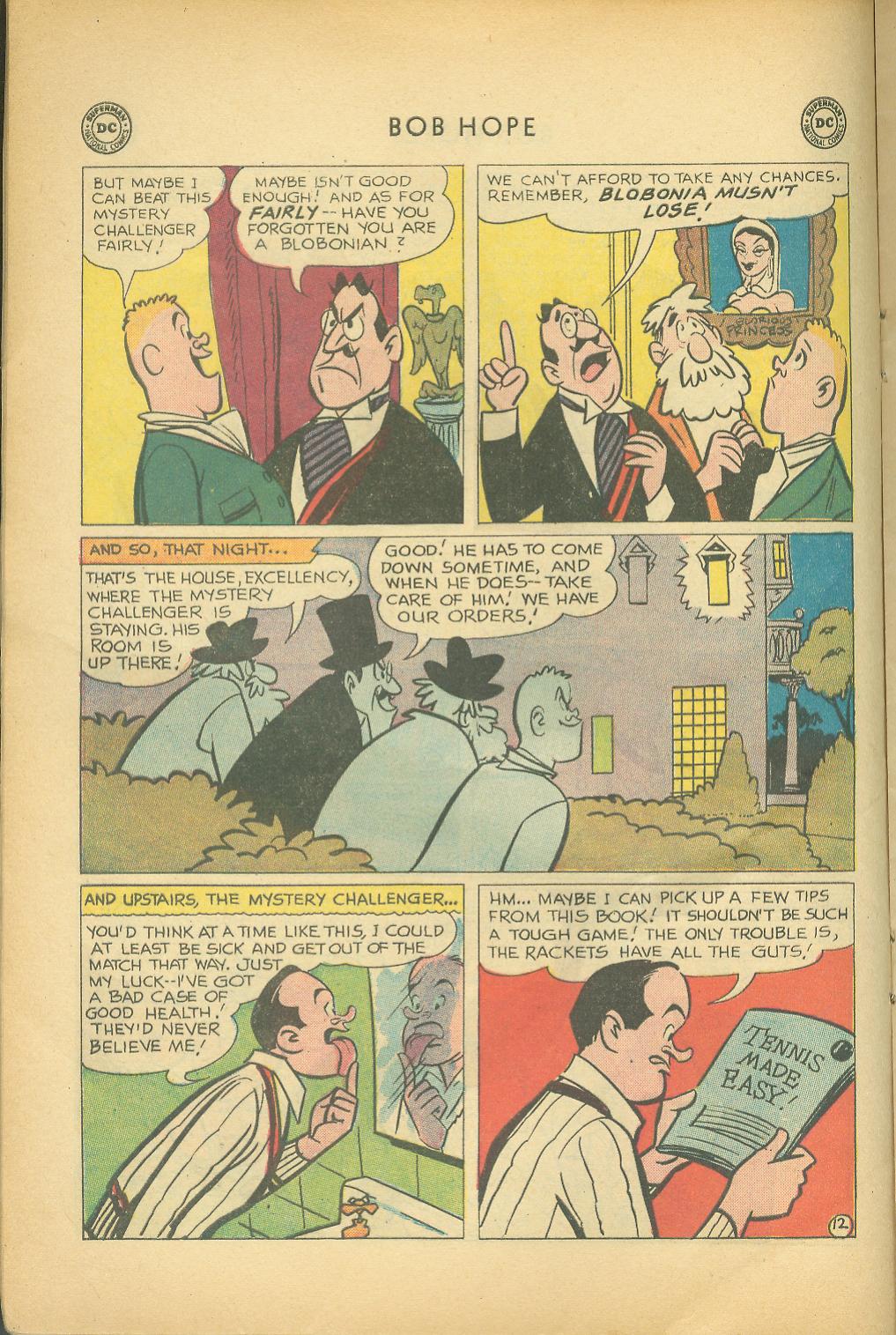 Read online The Adventures of Bob Hope comic -  Issue #56 - 16