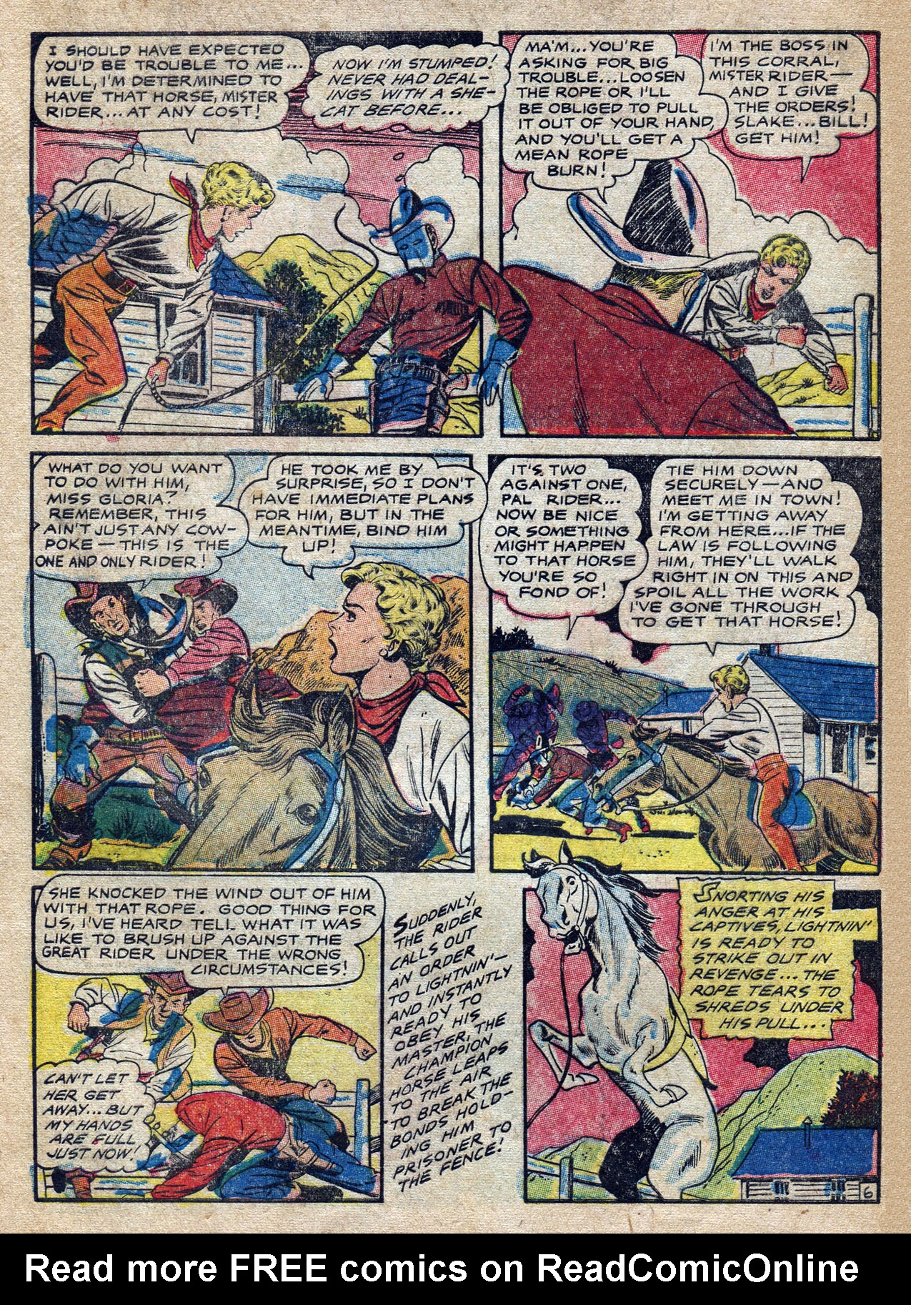 Read online The Rider comic -  Issue #4 - 32