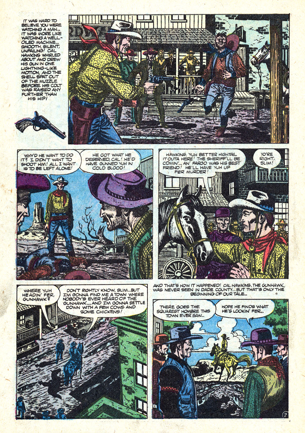 Read online Two Gun Western comic -  Issue #5 - 4
