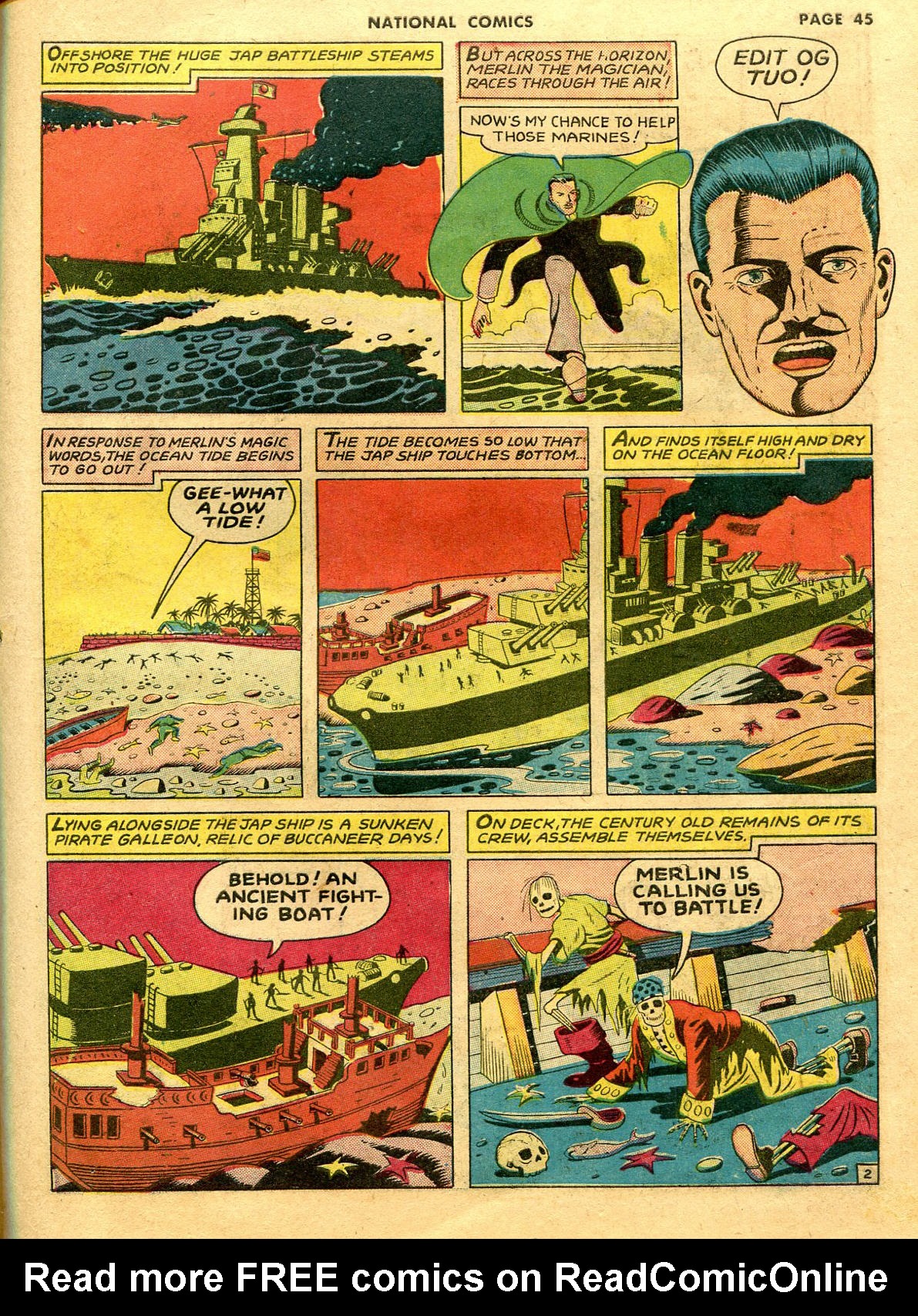 Read online National Comics comic -  Issue #23 - 47