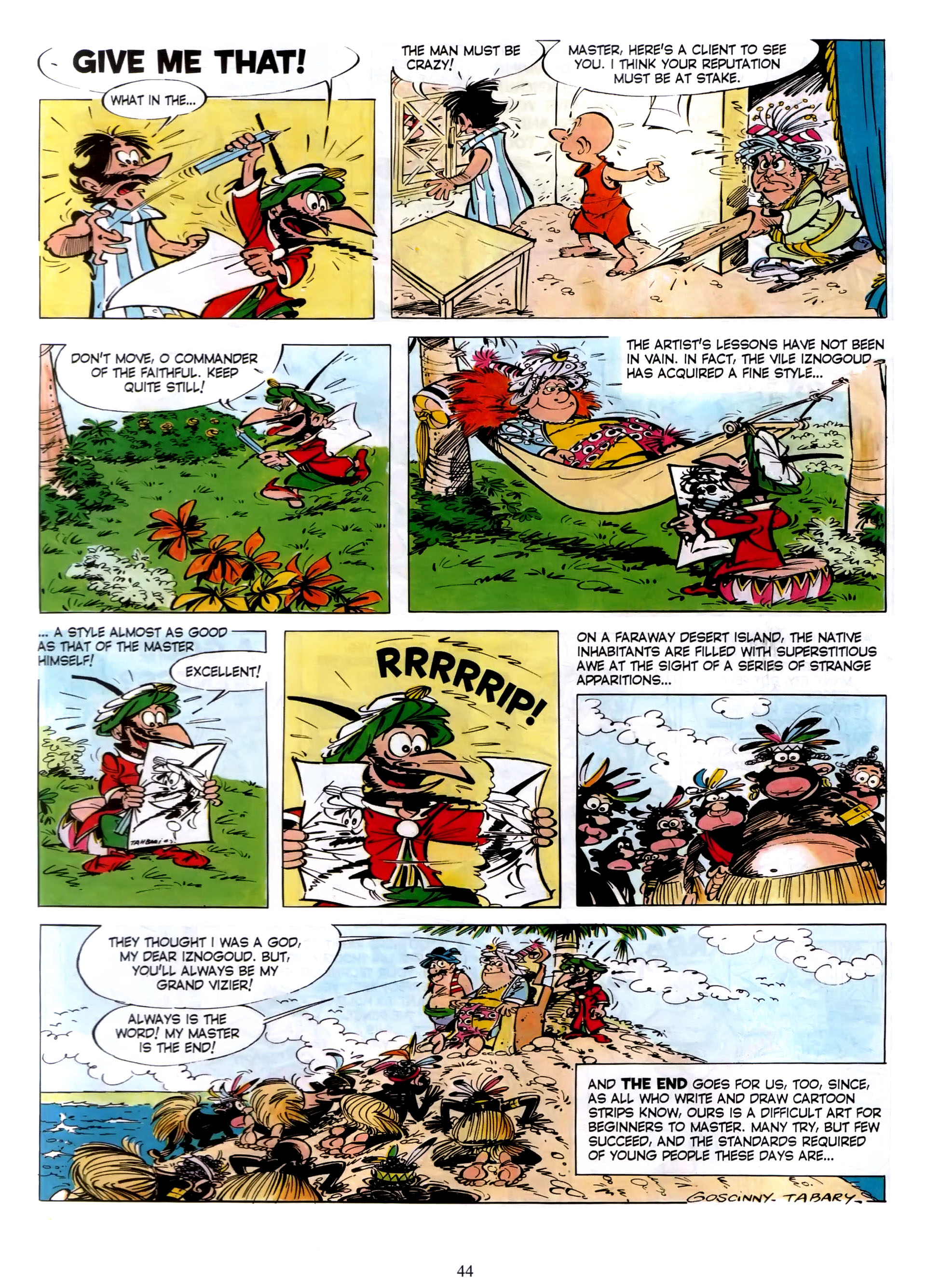 Read online Iznogoud comic -  Issue #8 - 42