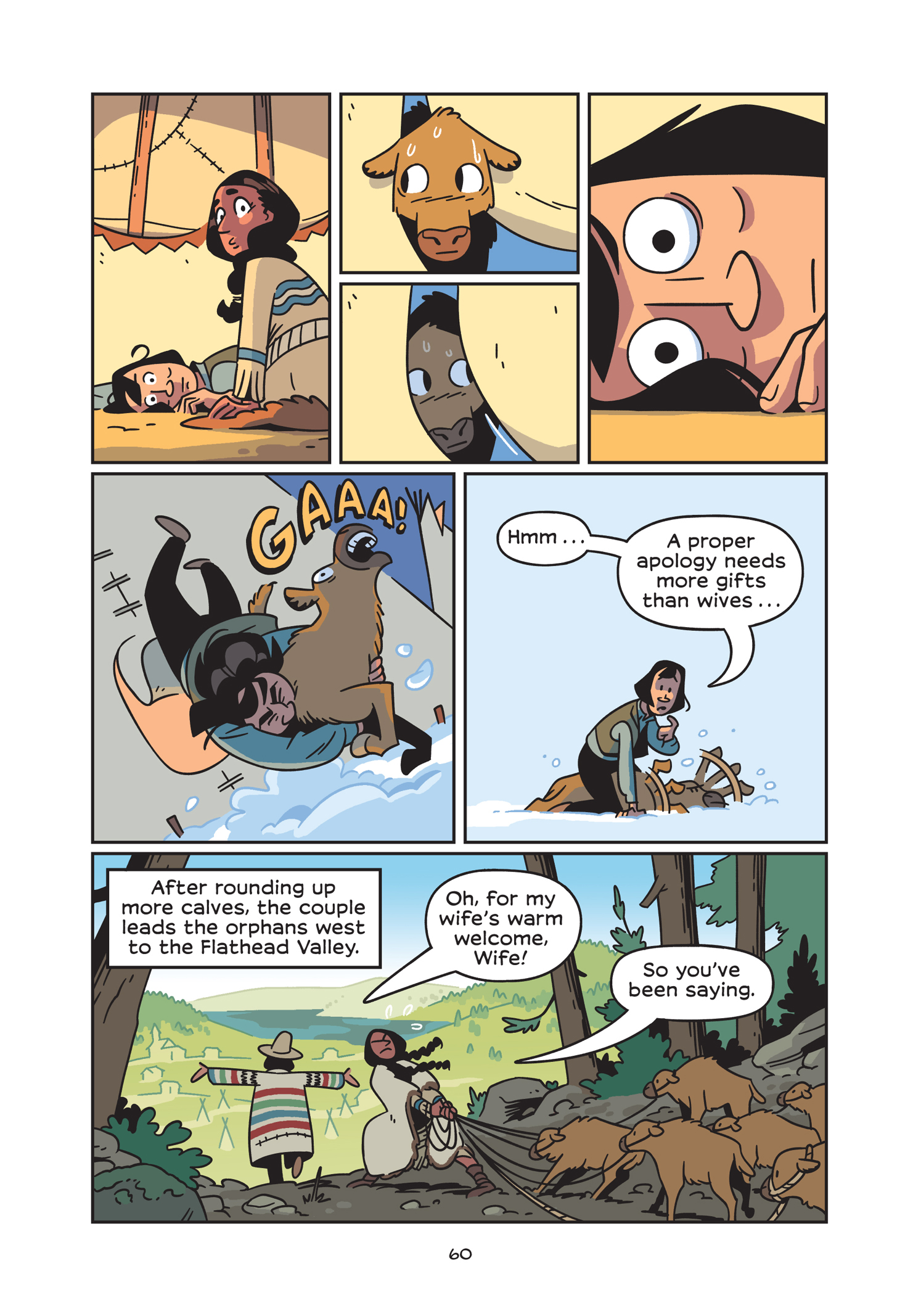 Read online History Comics comic -  Issue # The American Bison - The Buffalos Survival Tale - 66