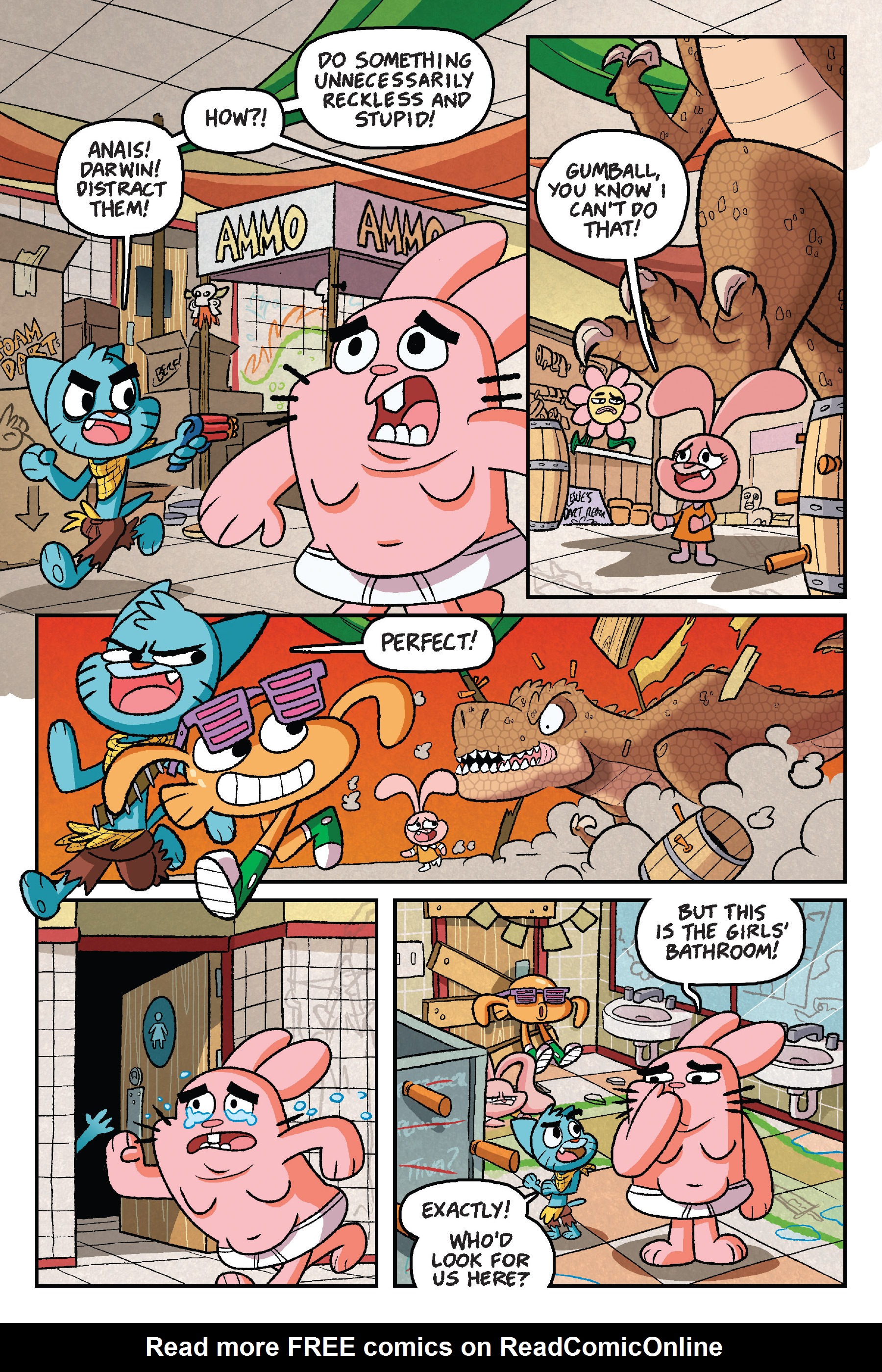 Read online The Amazing World of Gumball: Fairy Tale Trouble comic -  Issue # Full - 144