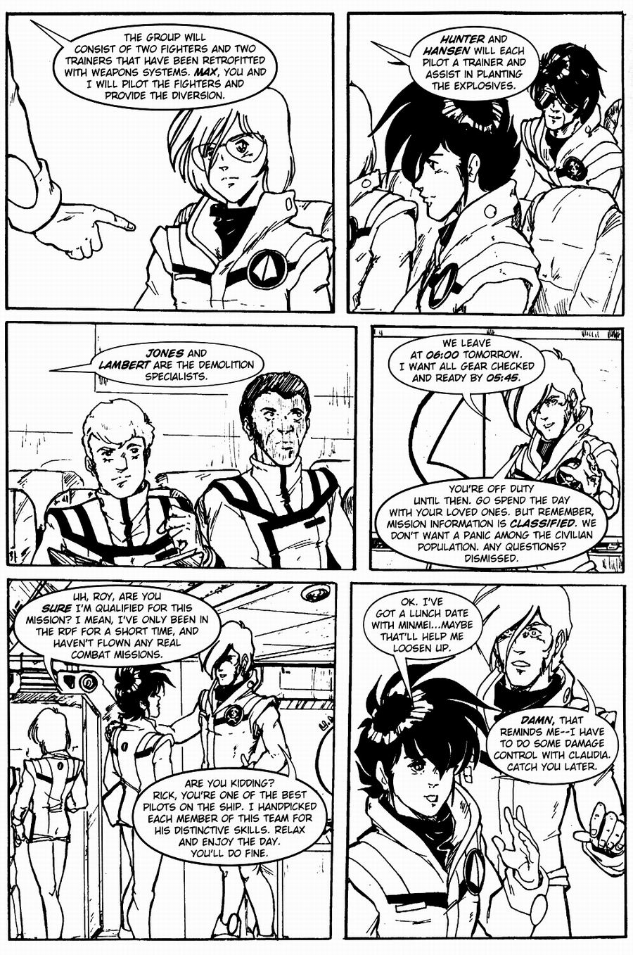 Read online Robotech Covert Ops comic -  Issue #1 - 9