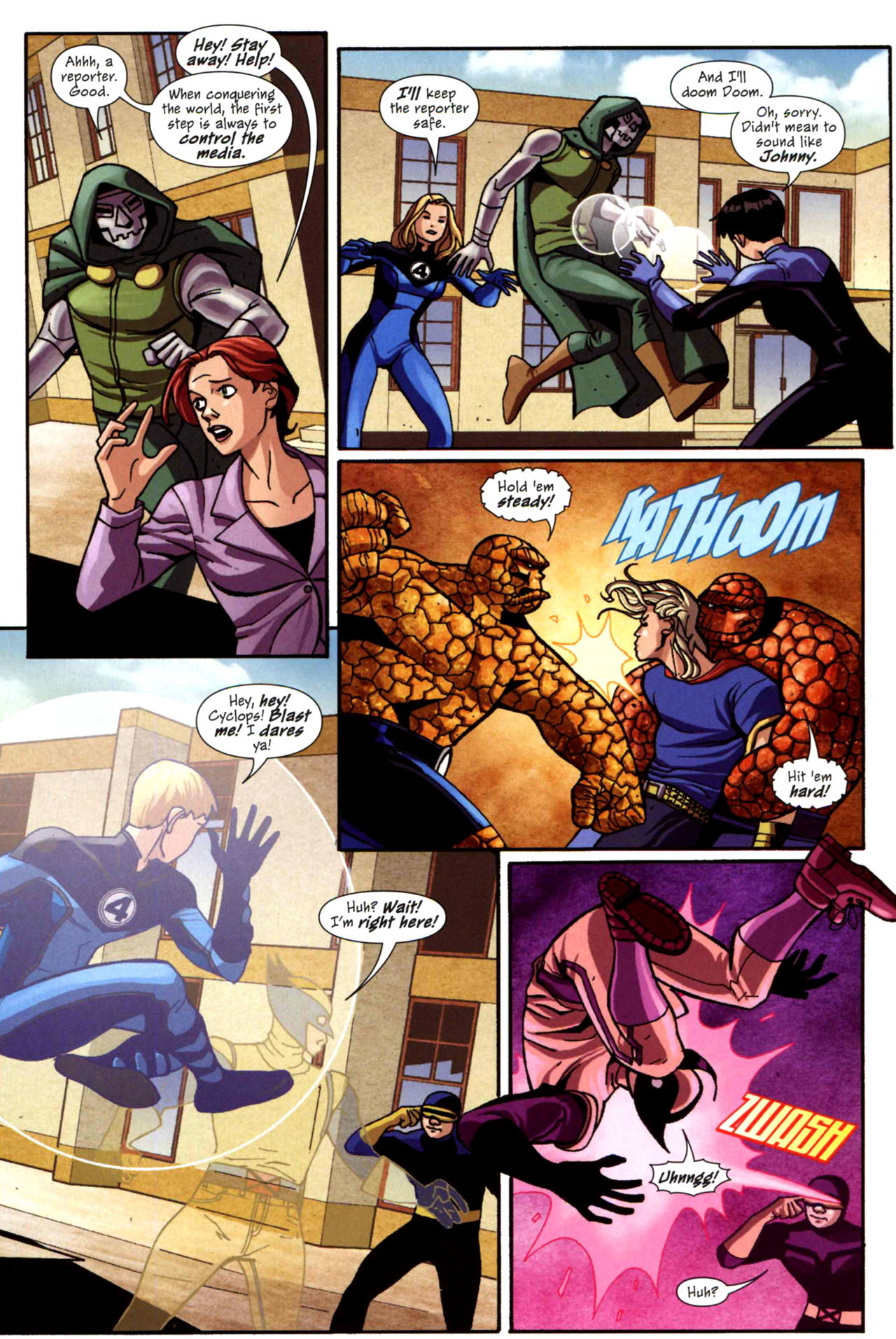 Read online Marvel Adventures Fantastic Four comic -  Issue #36 - 22