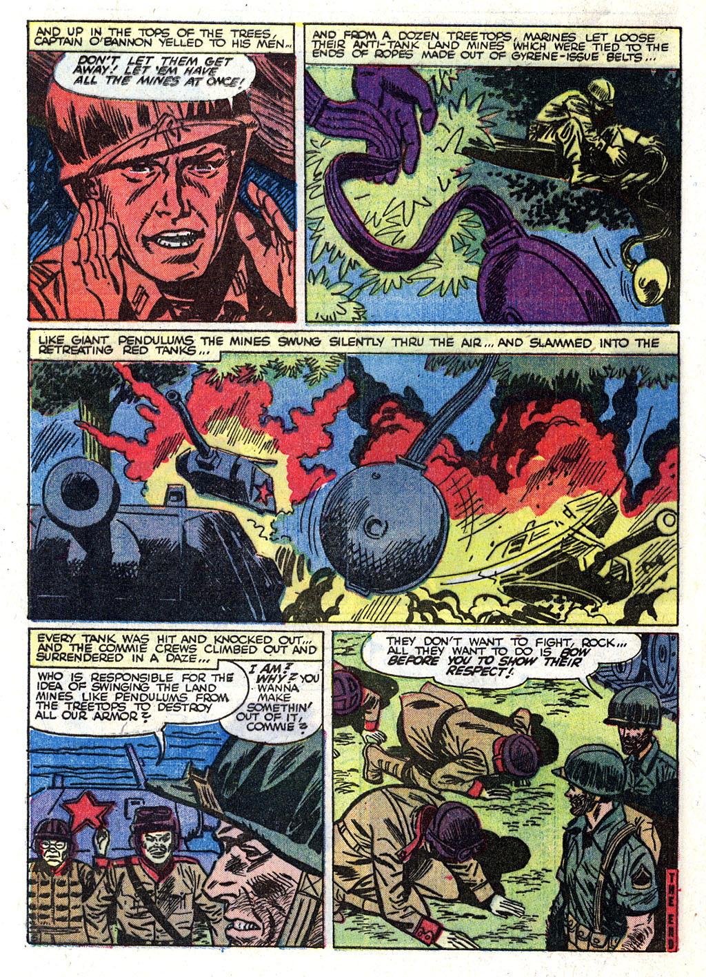 Read online Marines in Action comic -  Issue #12 - 31