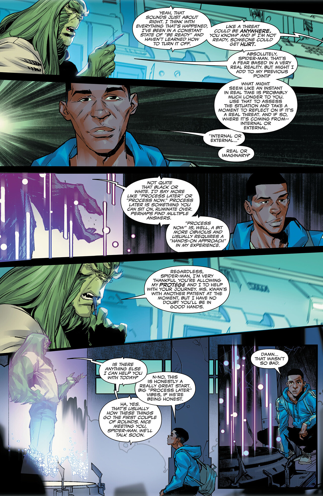 Read online Miles Morales: Spider-Man (2022) comic -  Issue #10 - 8