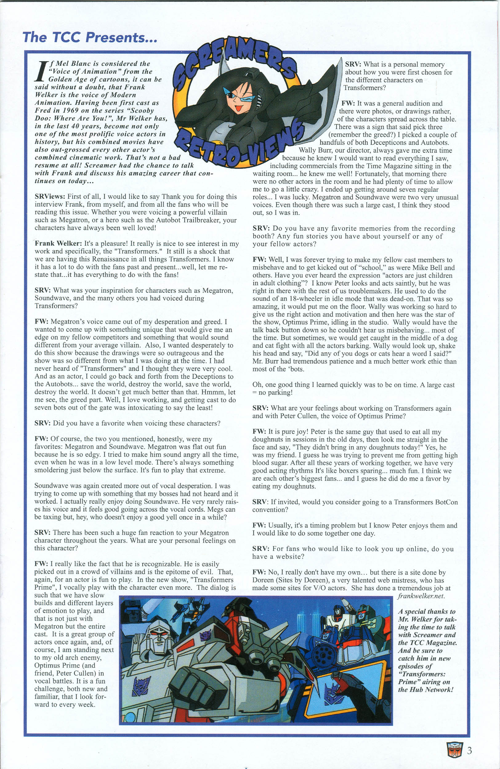 Read online Transformers: Collectors' Club comic -  Issue #39 - 3