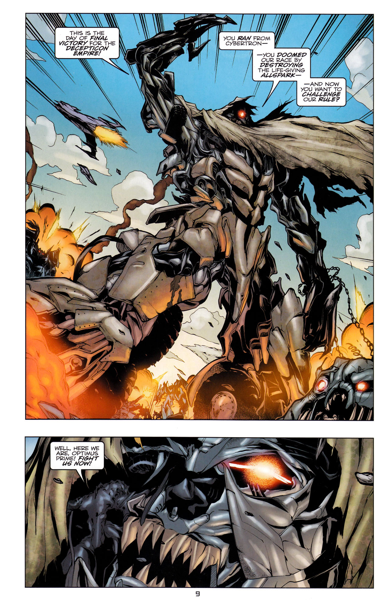Read online Transformers: Dark of the Moon Movie Adaptation comic -  Issue #3 - 11