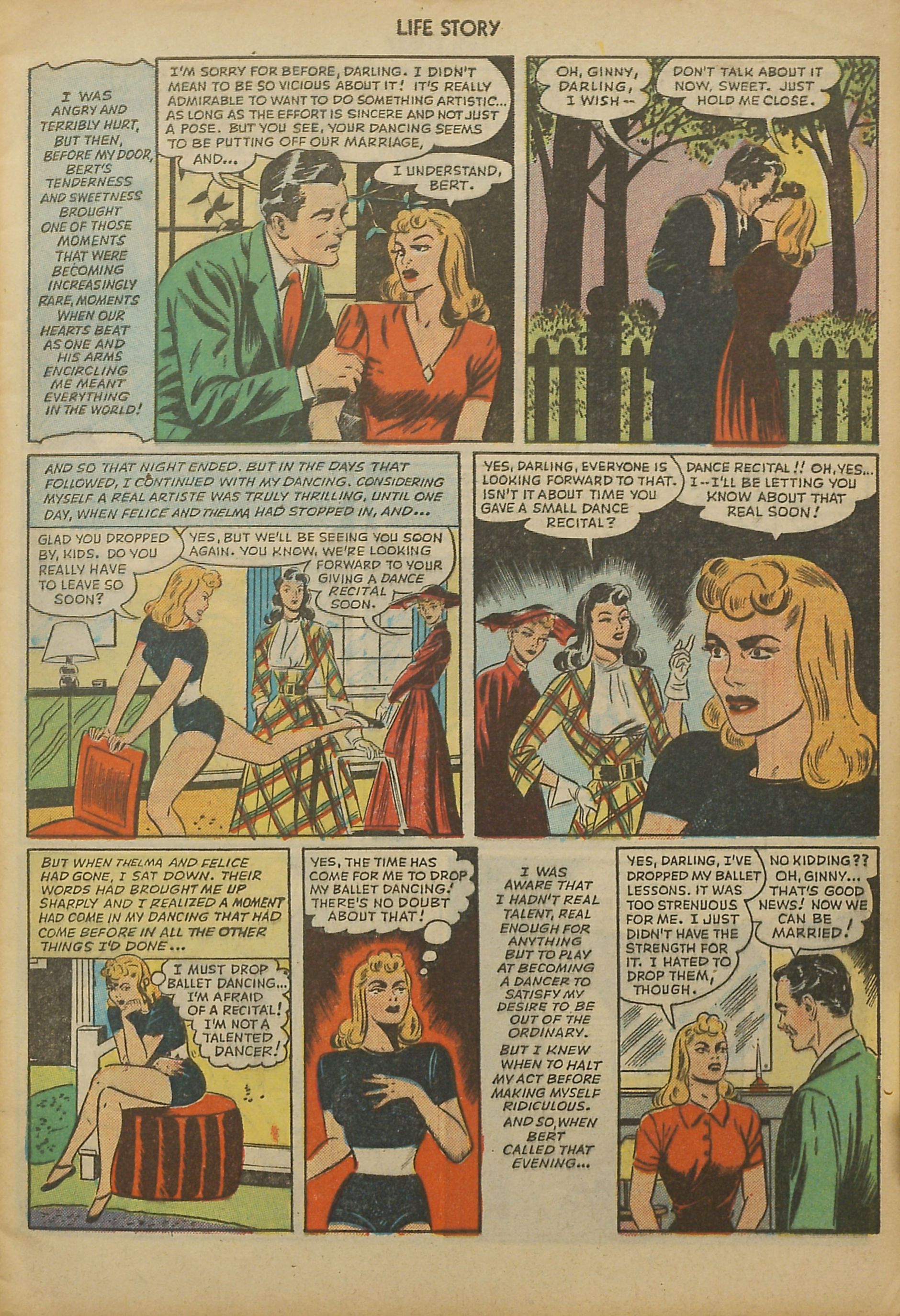 Read online Life Story comic -  Issue #4 - 9