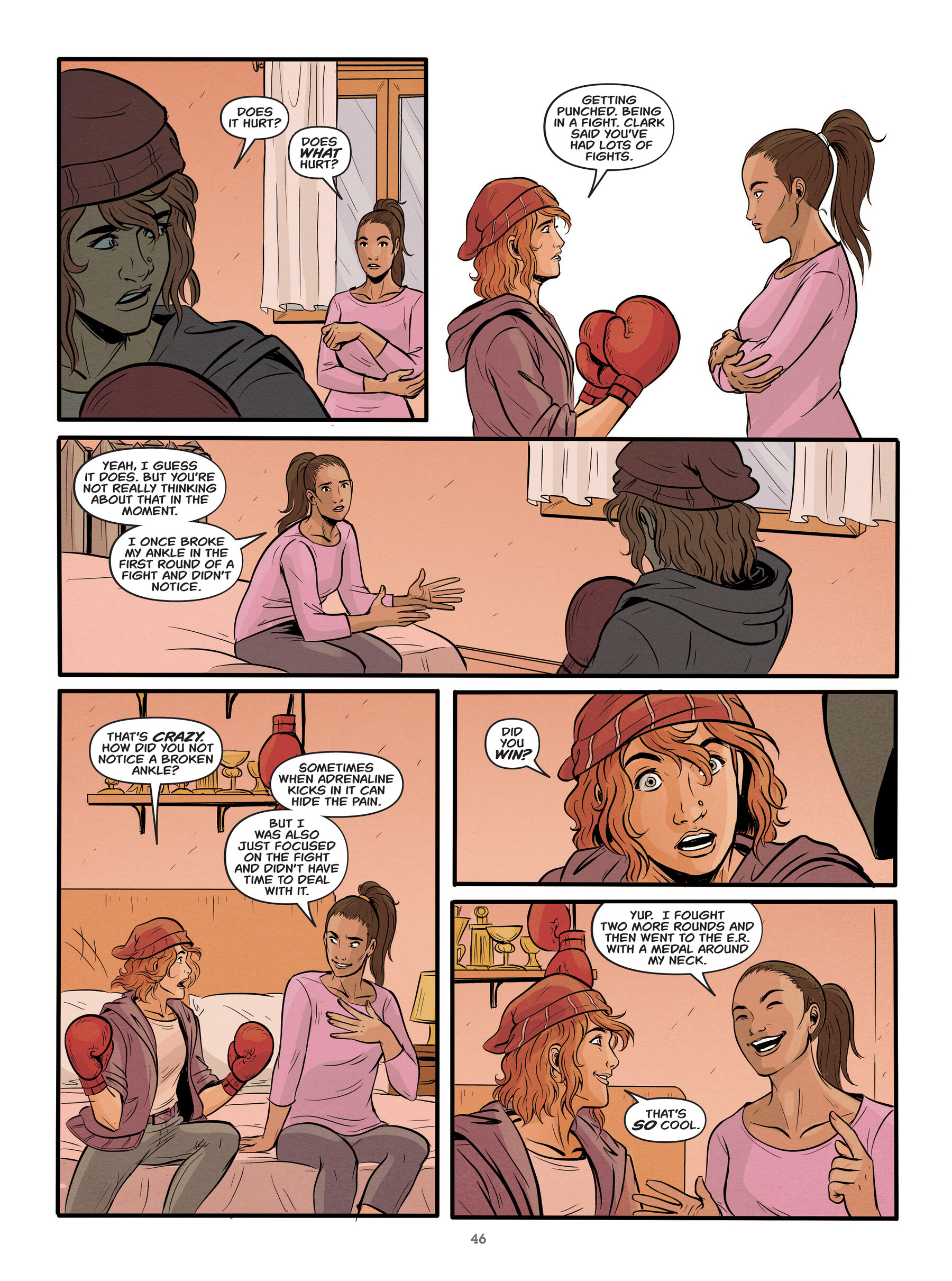 Read online Eight Limbs comic -  Issue # TPB - 44