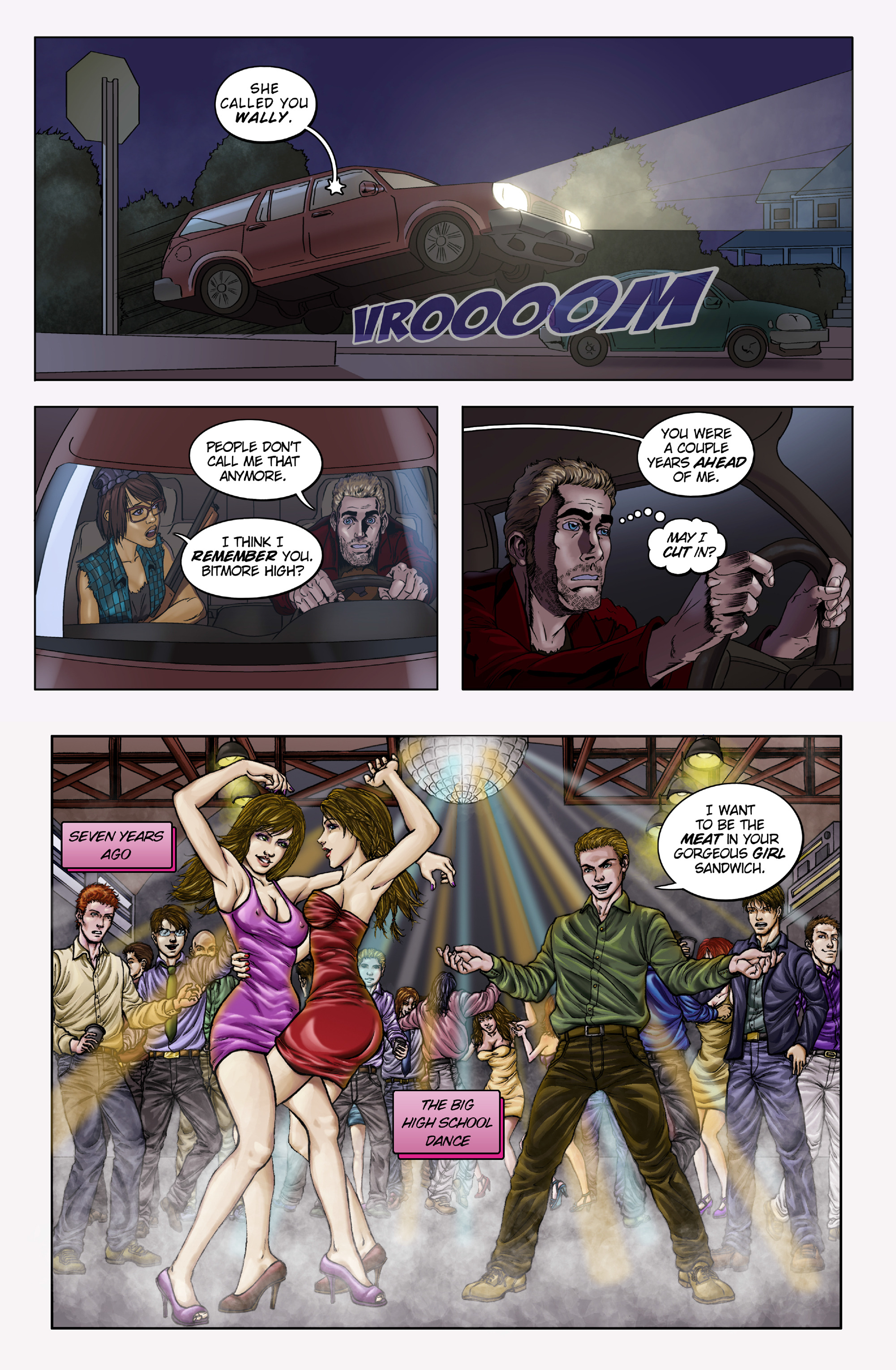 Read online Lesbian Zombies from Outer Space comic -  Issue #2 - 14