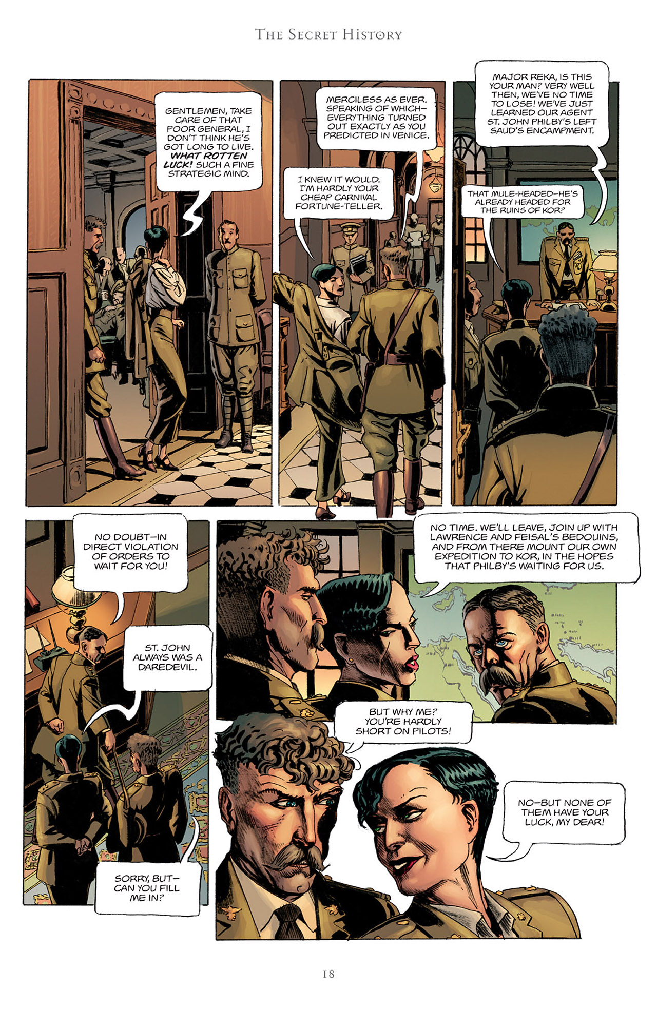 Read online The Secret History comic -  Issue #8 - 19