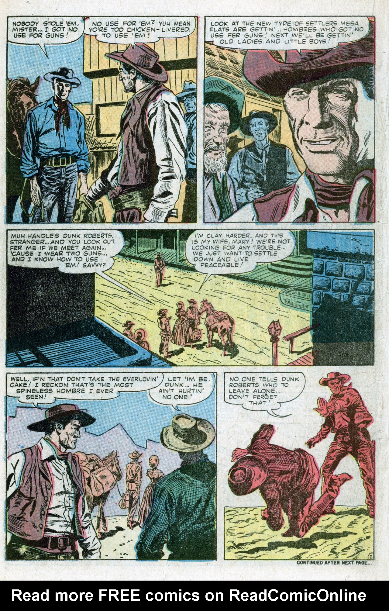 Read online Two Gun Western comic -  Issue #8 - 18