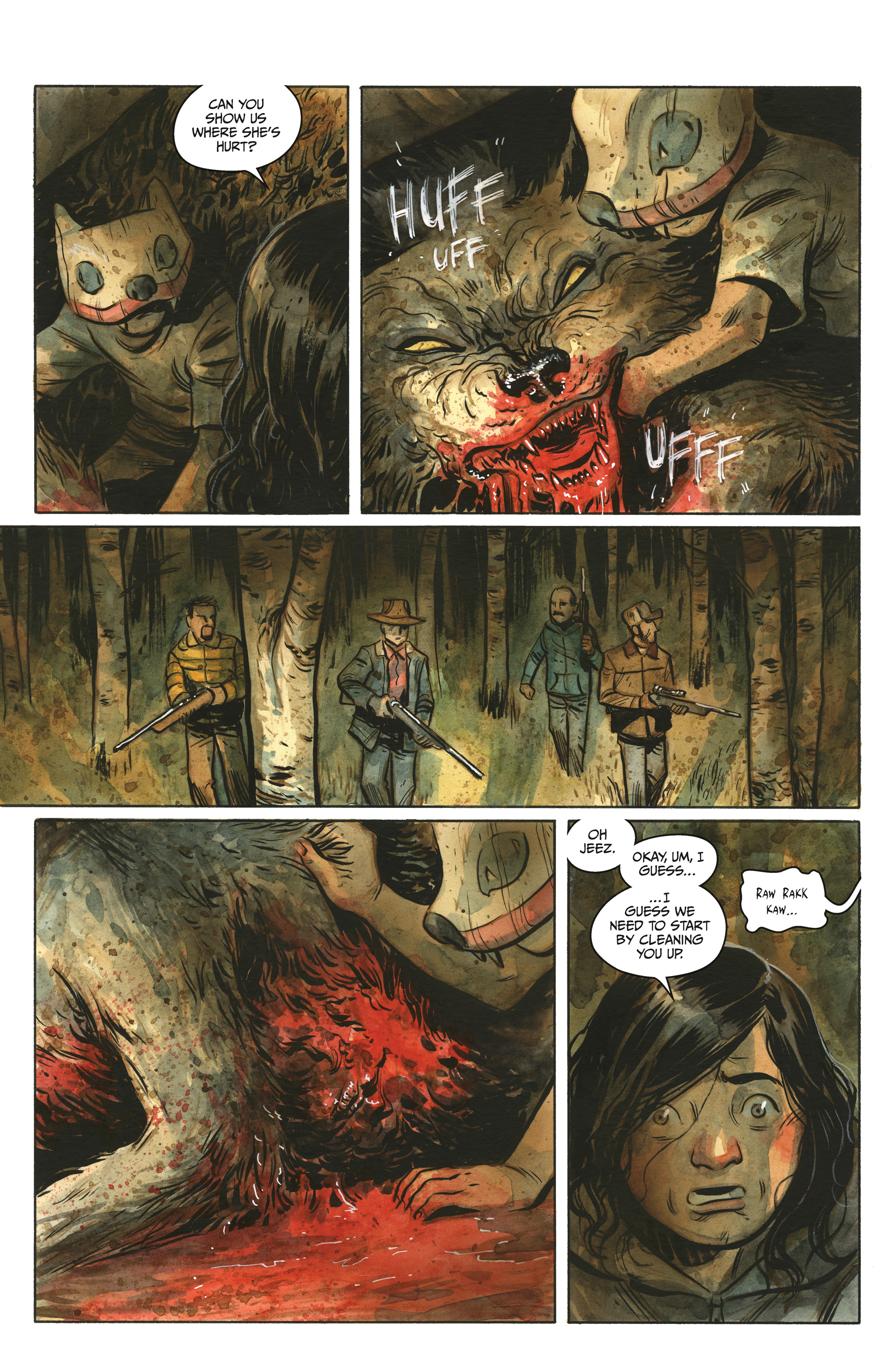 Read online The Lonesome Hunters: The Wolf Child comic -  Issue #3 - 15