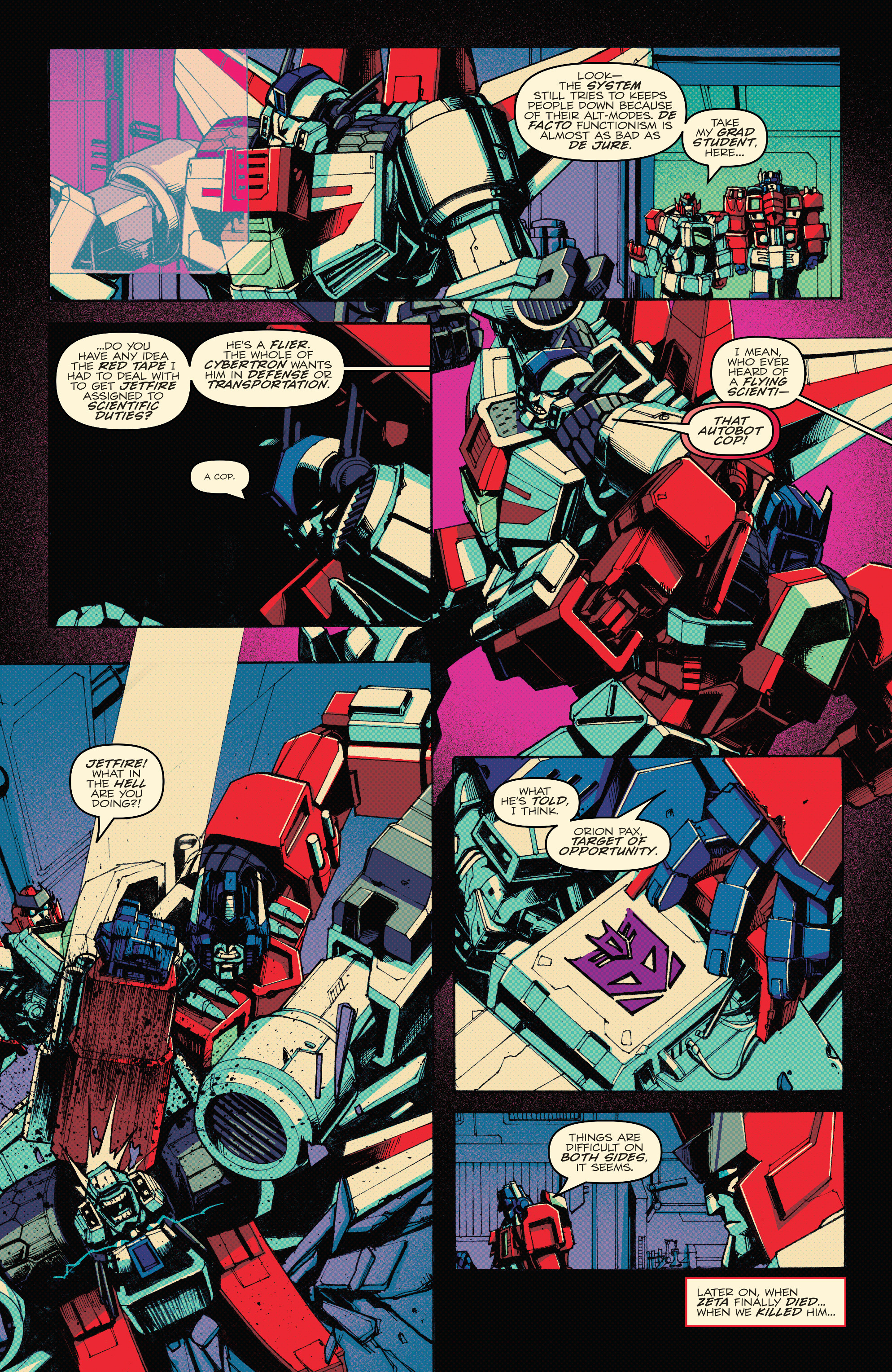 Read online Optimus Prime comic -  Issue #1 - 21
