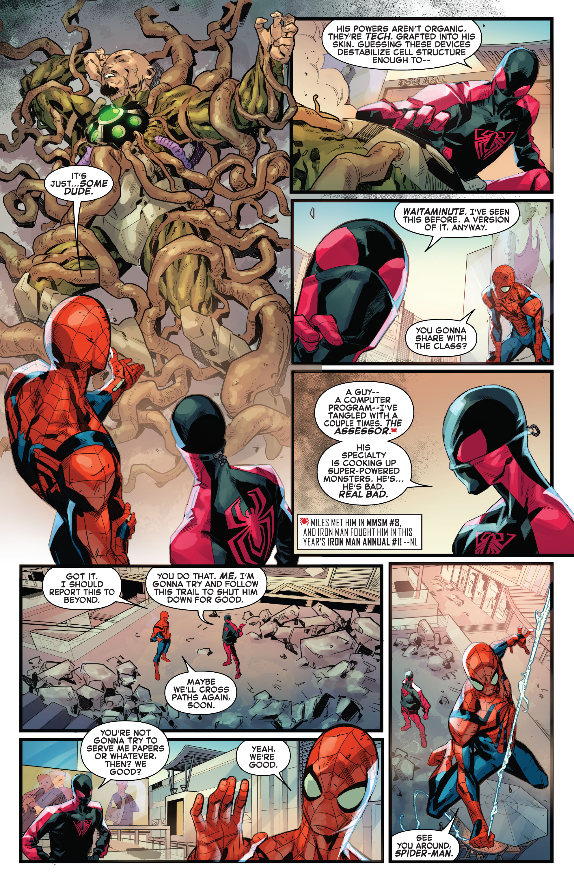 Read online Miles Morales: Spider-Man By Saladin Ahmed Omnibus comic -  Issue # TPB (Part 9) - 33