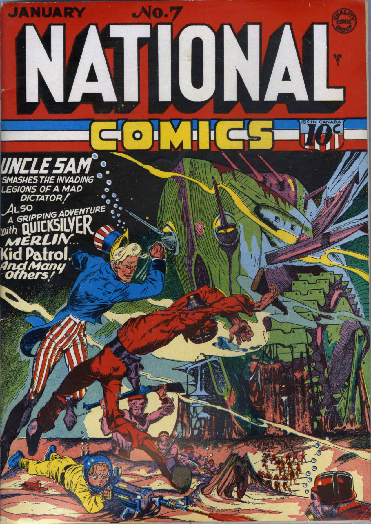 Read online National Comics comic -  Issue #7 - 1