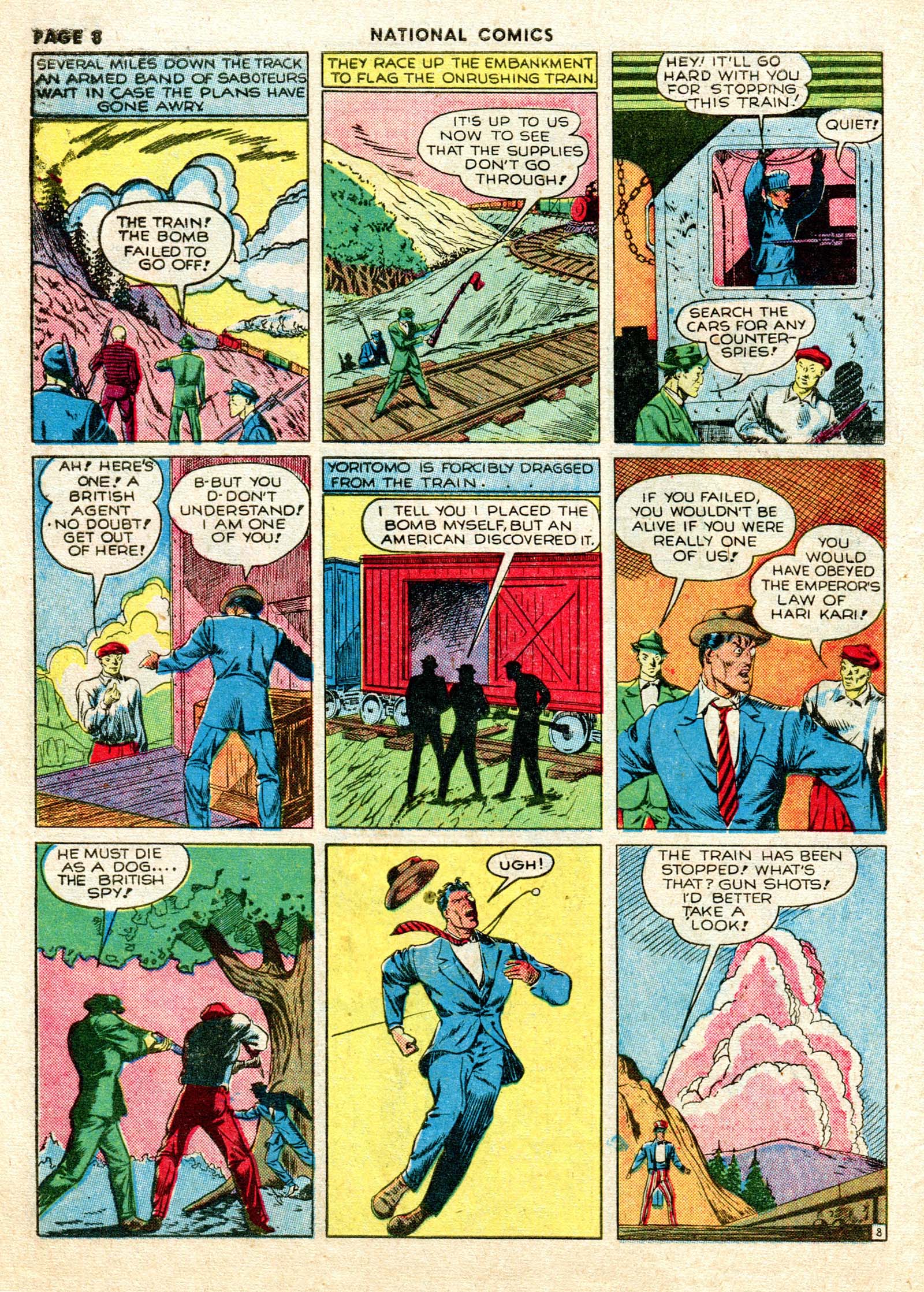 Read online National Comics comic -  Issue #8 - 10