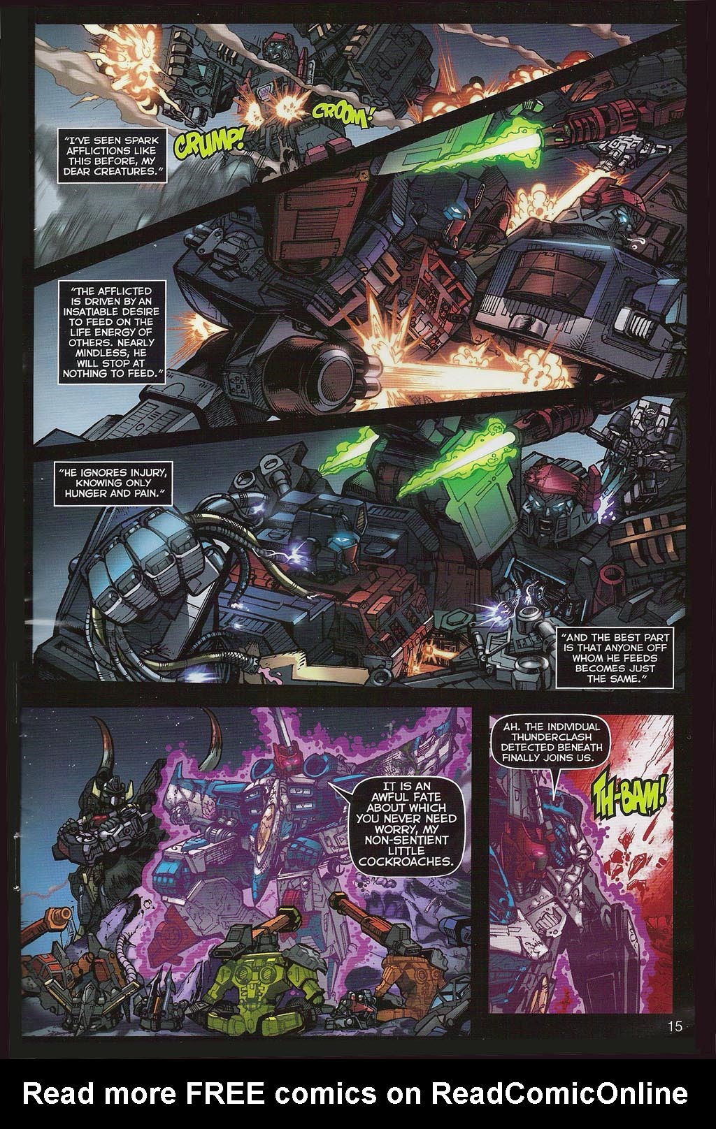 Read online Transformers: Collectors' Club comic -  Issue #4 - 15
