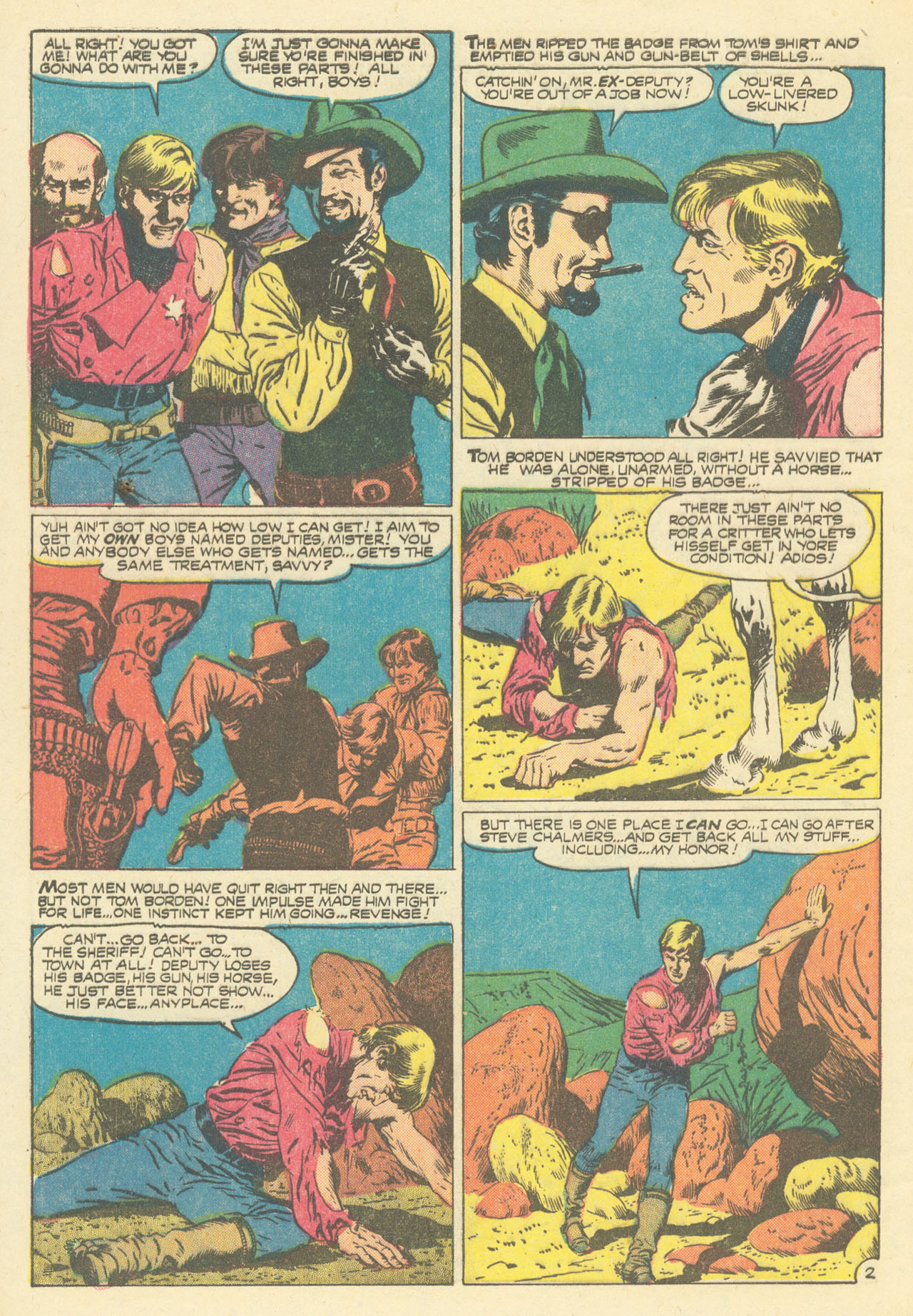 Read online Two Gun Western comic -  Issue #10 - 4