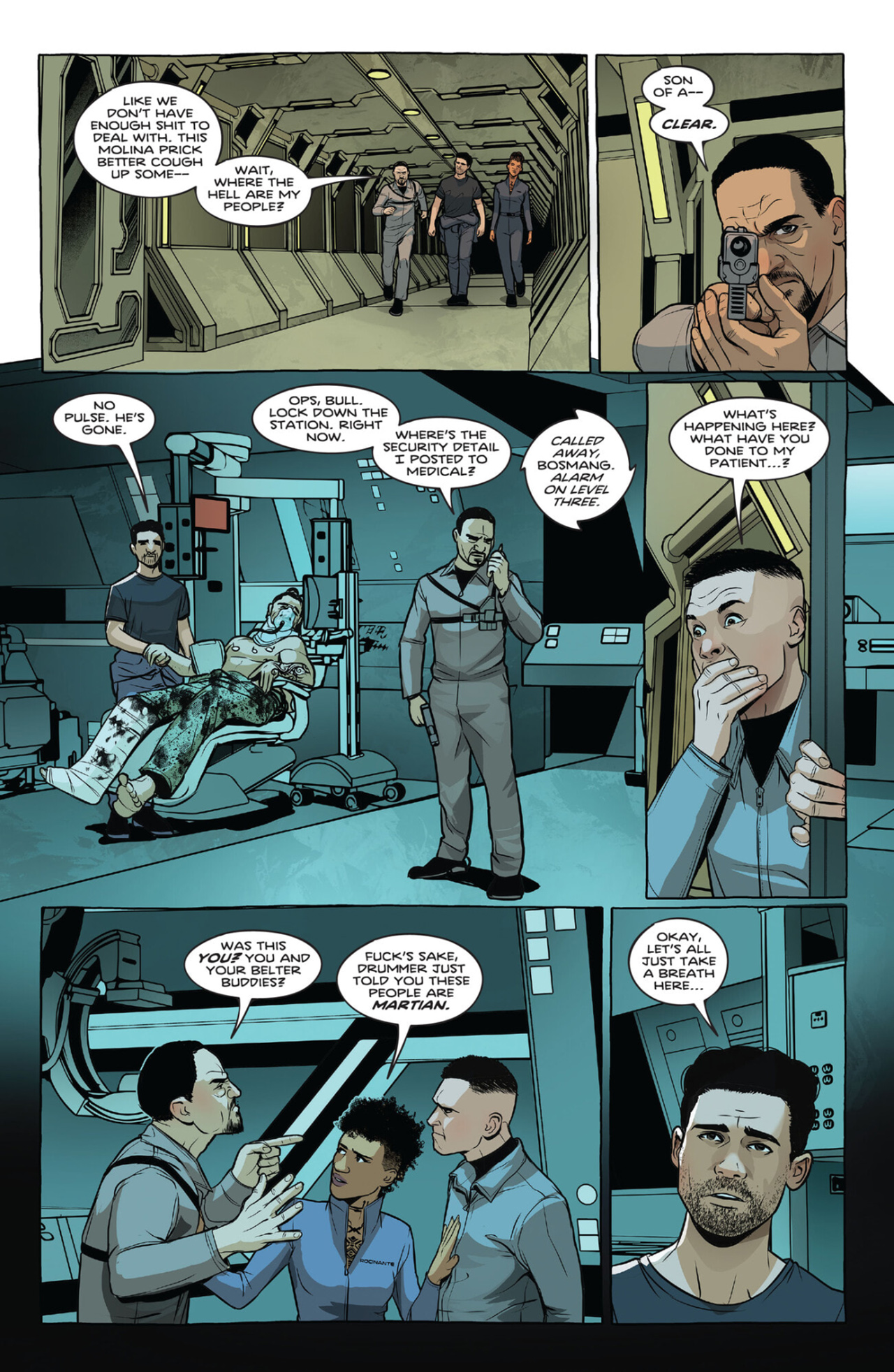 Read online The Expanse: Dragon Tooth comic -  Issue #4 - 5