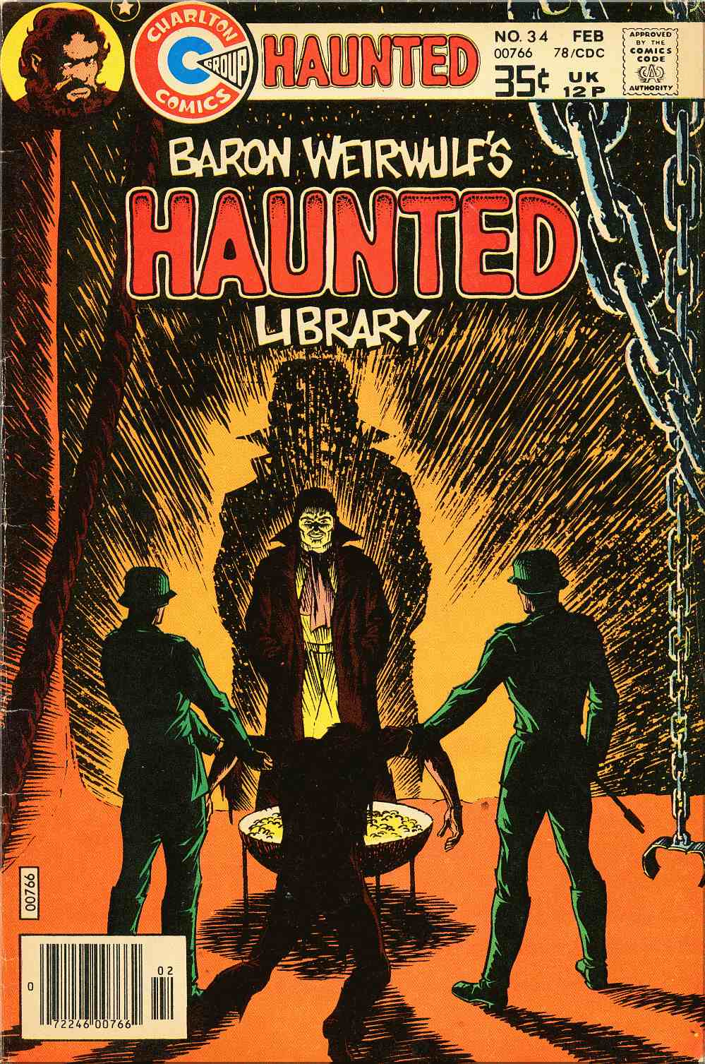 Read online Haunted comic -  Issue #34 - 1