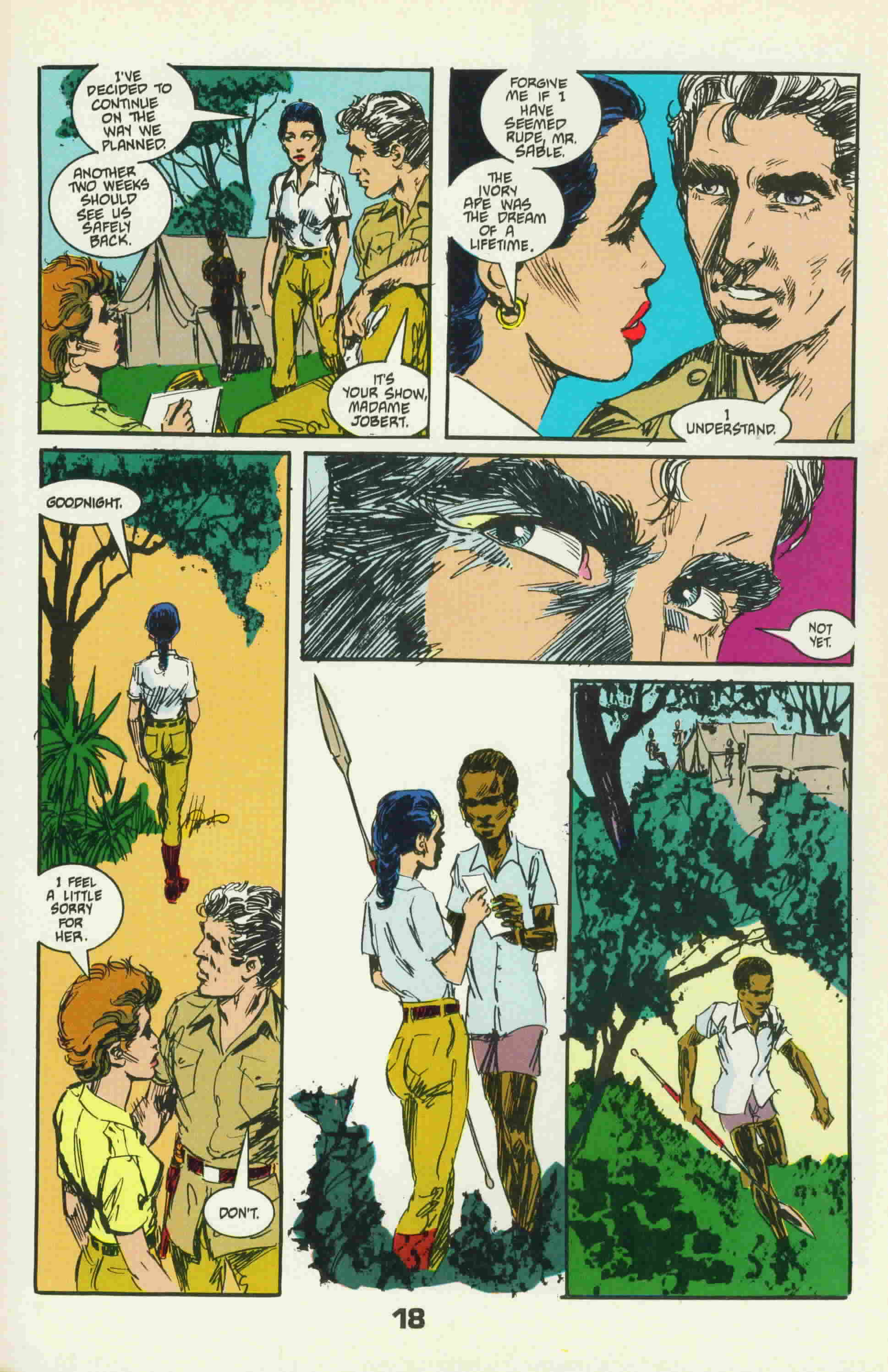 Read online Jon Sable, Freelance comic -  Issue #38 - 18