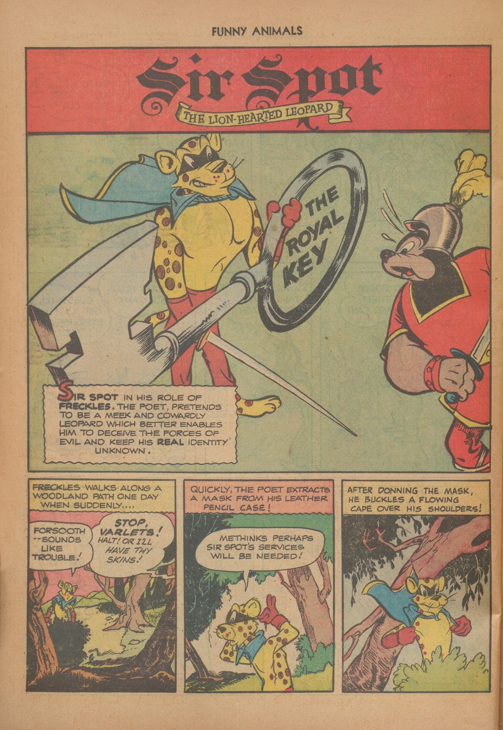 Read online Fawcett's Funny Animals comic -  Issue #63 - 26