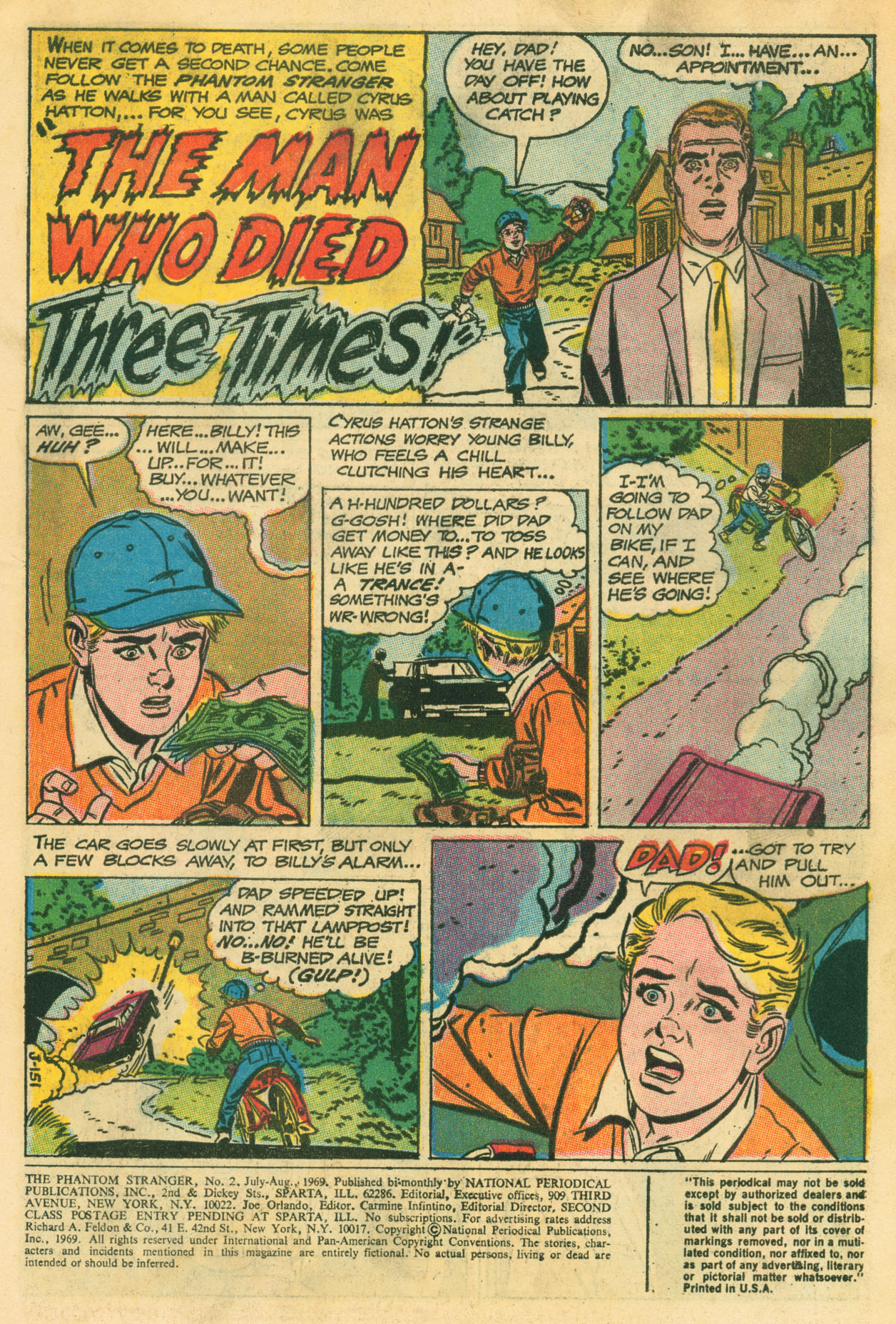 Read online The Phantom Stranger (1969) comic -  Issue #2 - 4