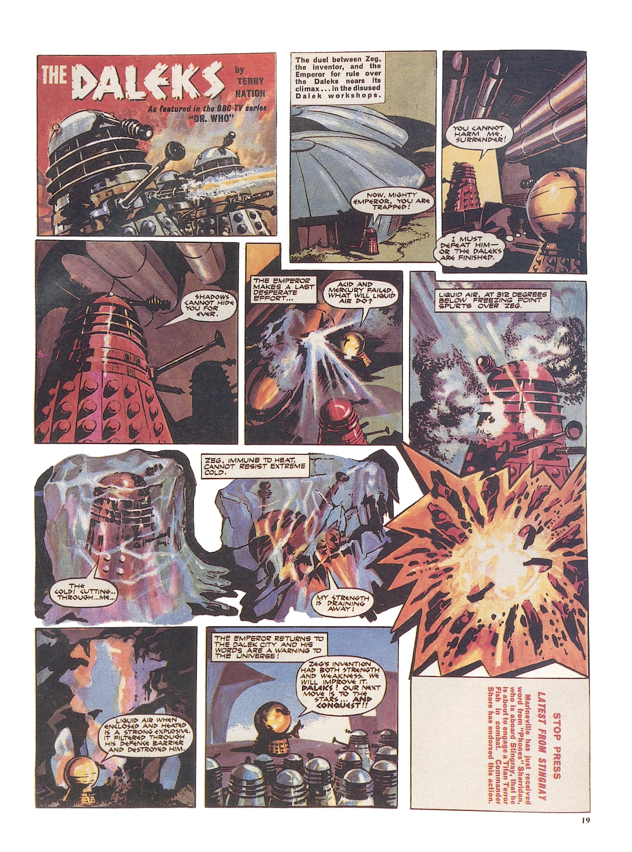 Read online Dalek Chronicles comic -  Issue # TPB - 19