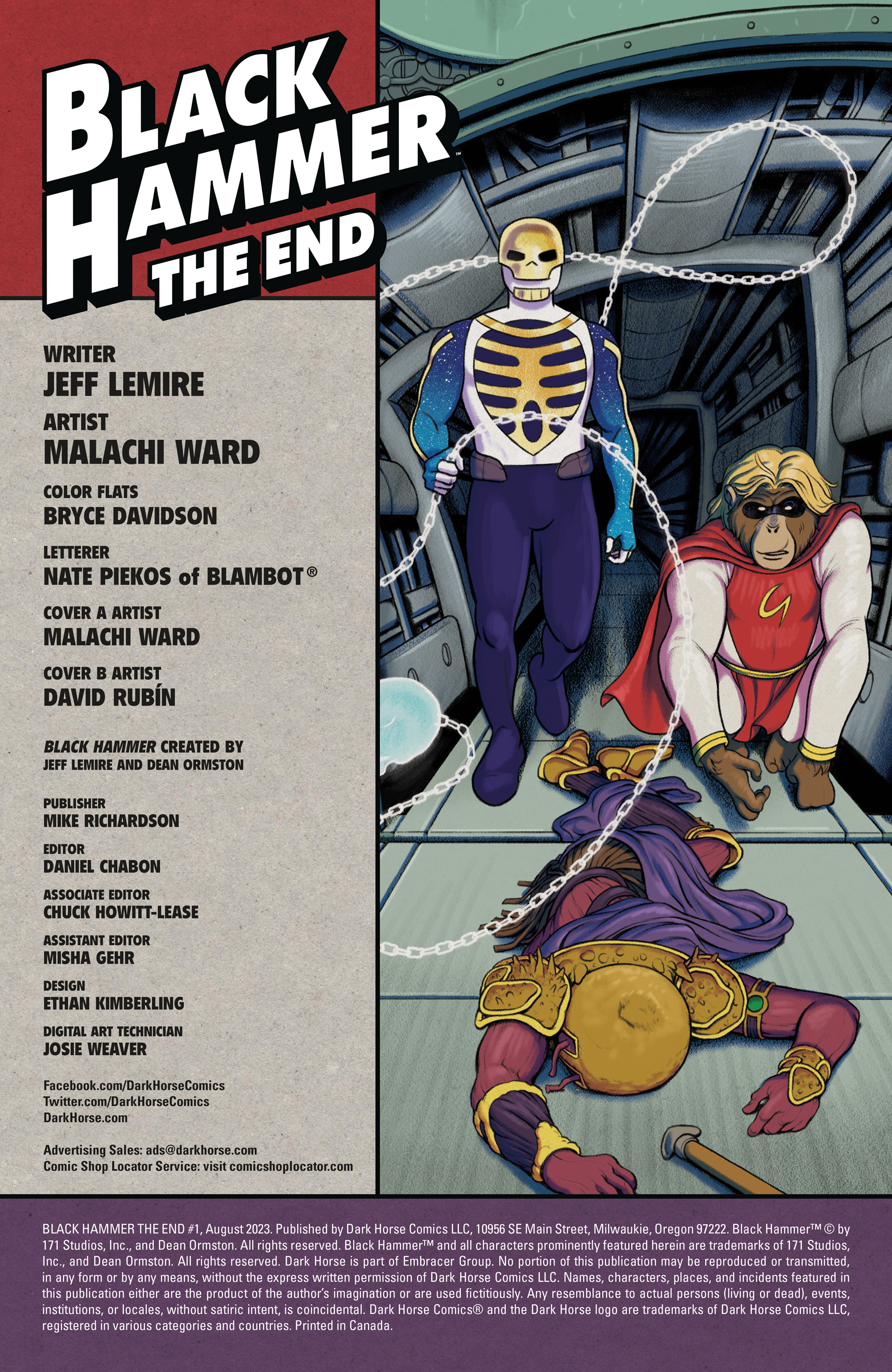 Read online Black Hammer: The End comic -  Issue #1 - 2