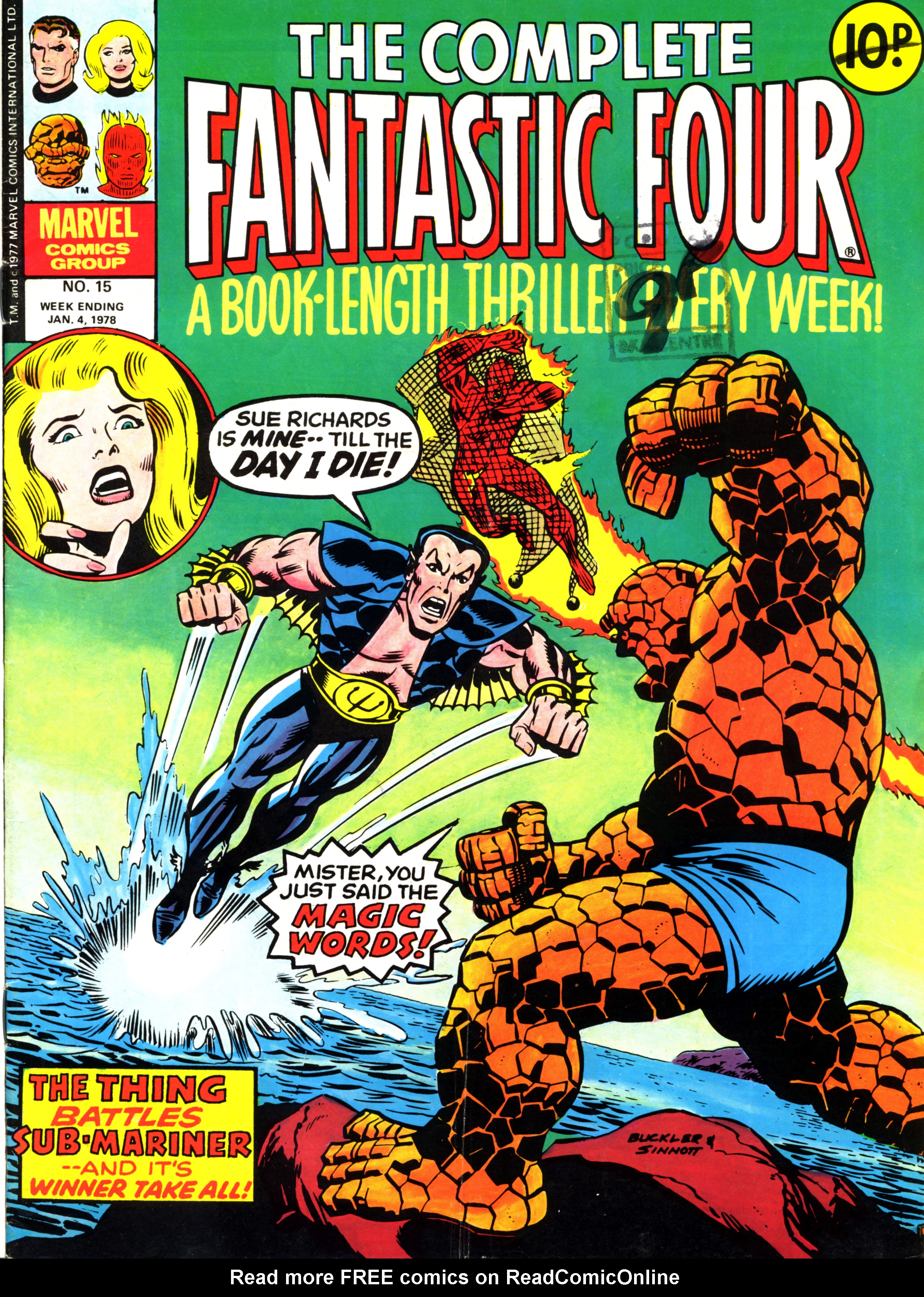Read online Fantastic Four (1982) comic -  Issue #15 - 1