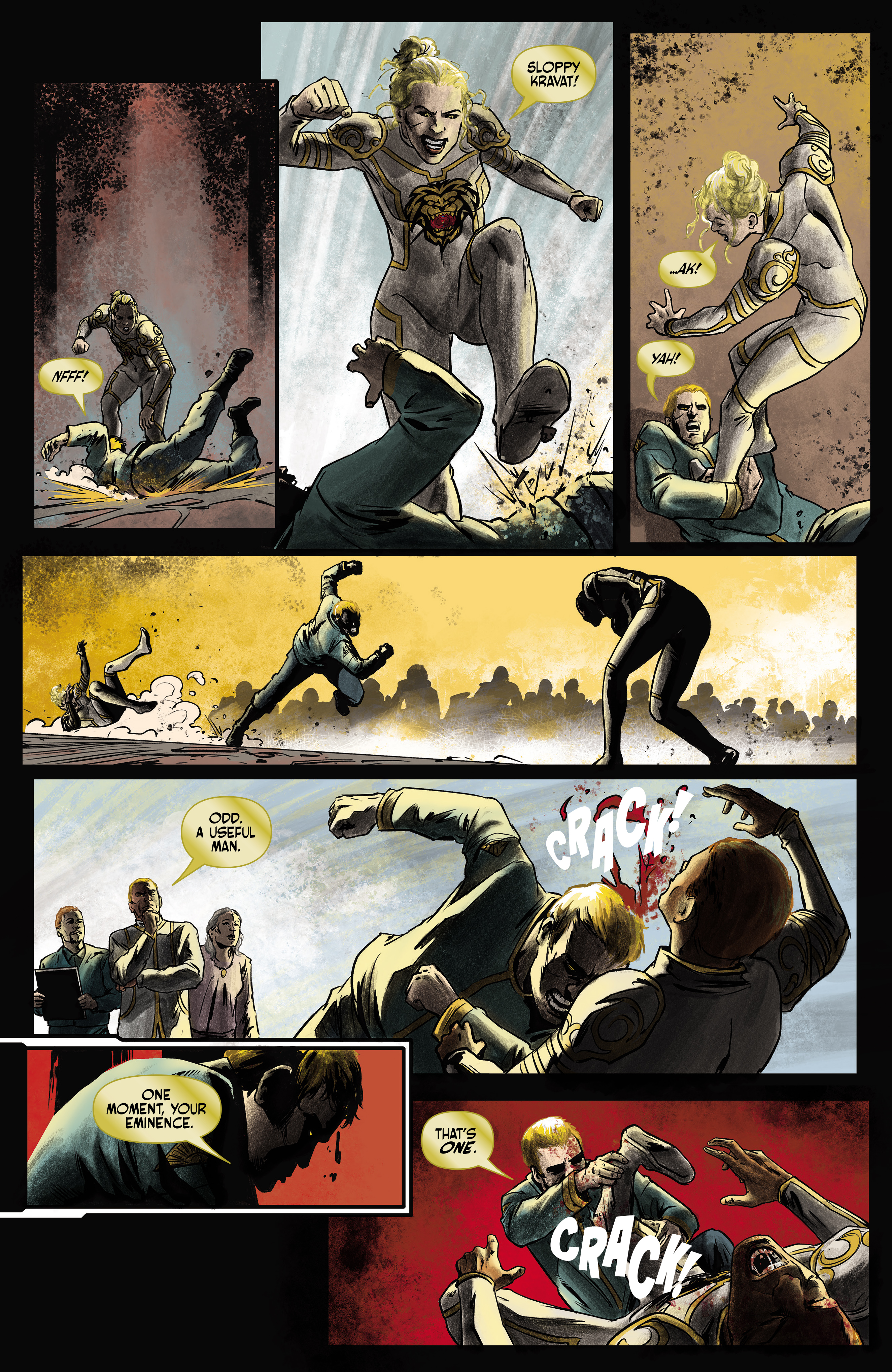 Read online Pierce Brown's Red Rising: Sons of Ares: Forbidden Song comic -  Issue # TPB - 59