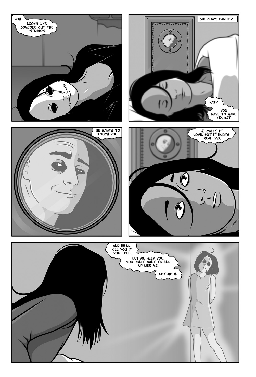 Read online Hollow Girl comic -  Issue #1 - 20